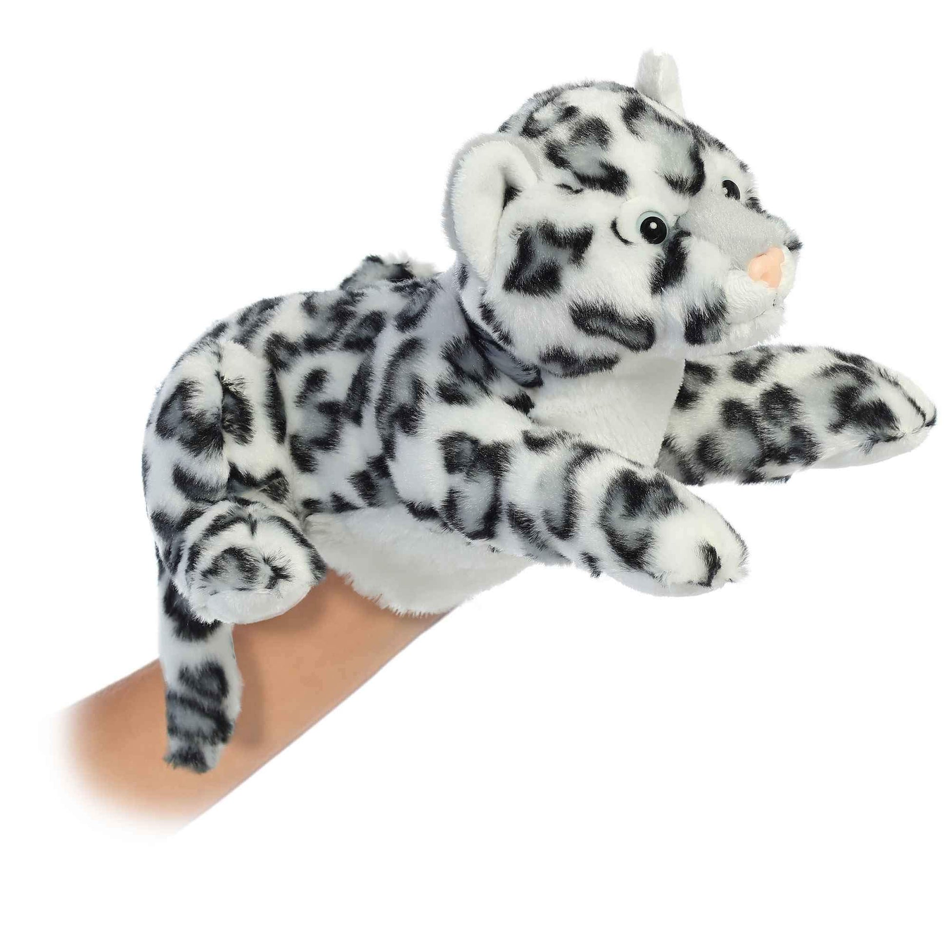Marioneta de Mano Aurora Leopardo de Nieve 30.48cm