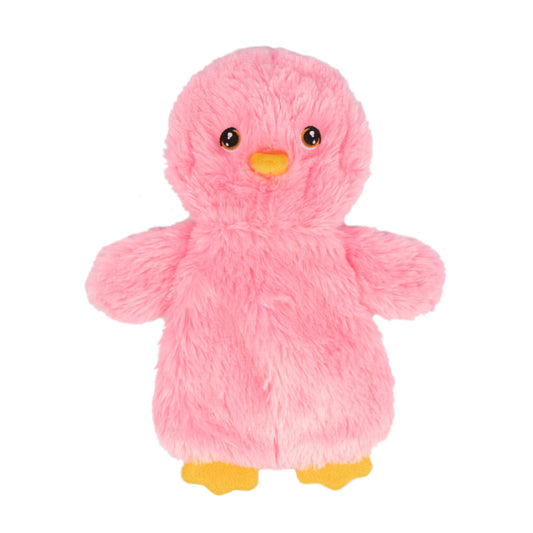 Best Pet Supplies - Juguetes de Peluche para Perros de Pollo Arrugado para Juegos interactivos, Cachorros y Adultos Mayores, Forma de Juguete de Pollo Colorido, Lindo y mimoso, Pollo Arrugado (Rosa)