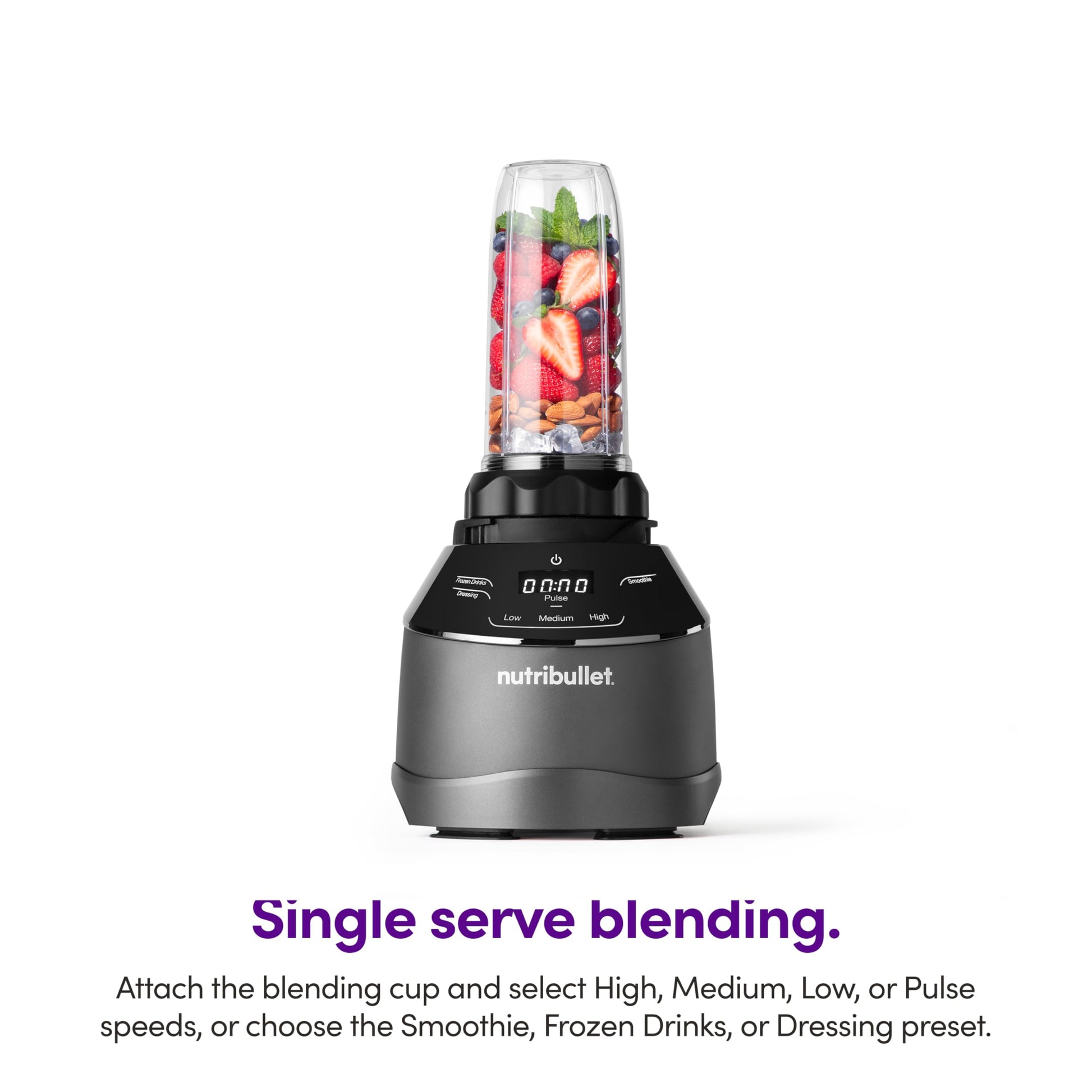 Nutribullet Triple Prep System NBKS50100, Negro
