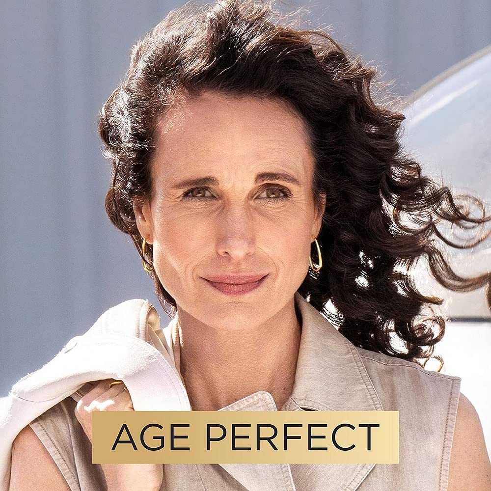 L'Oreal Paris Age Perfect Collagen Expert Anti-Aging Day Face Moisturizer AM, Collagen Peptides, Niacinamide, Age Perfect For Mature Skin, Suitable for sensitive skin, Dermatologist Tested, 2.5 oz