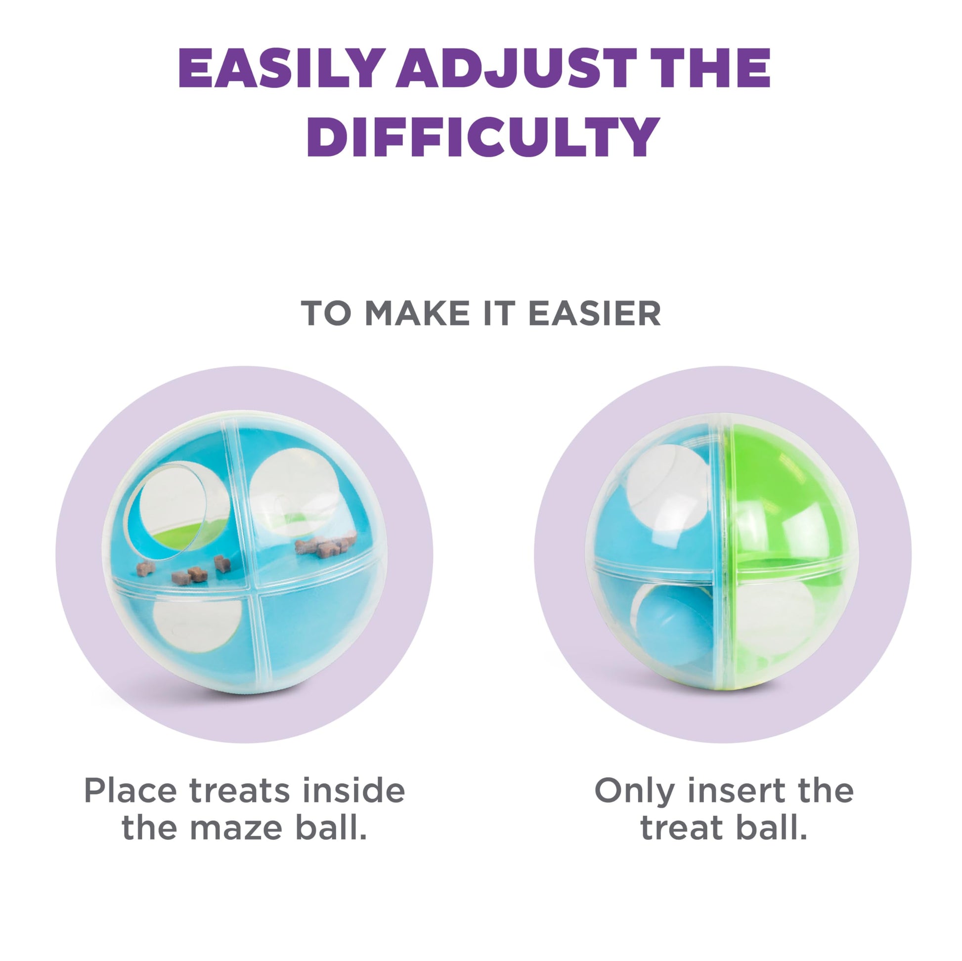 Rompecabezas Interactivo Outward Hound Nina Ottosson A-Maze Ball Laberinto para Perros