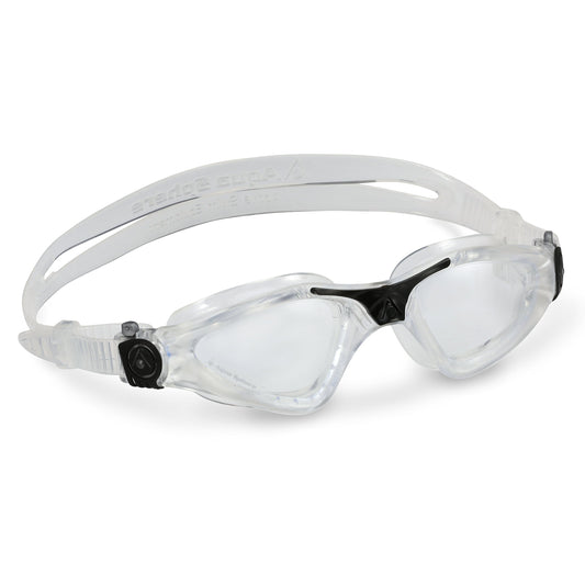Aqua Sphere Kayenne Goggle Gafas de natación, Color Negro, Regular, Lente transparente