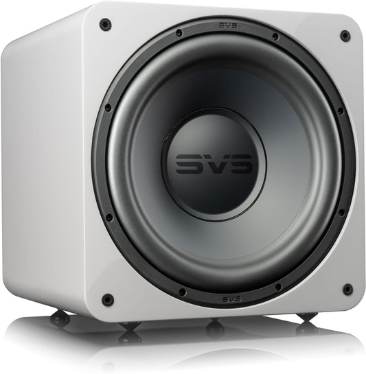 Subwoofer Sellado SVS SB-1000 Pro Piano Blanco Brillante