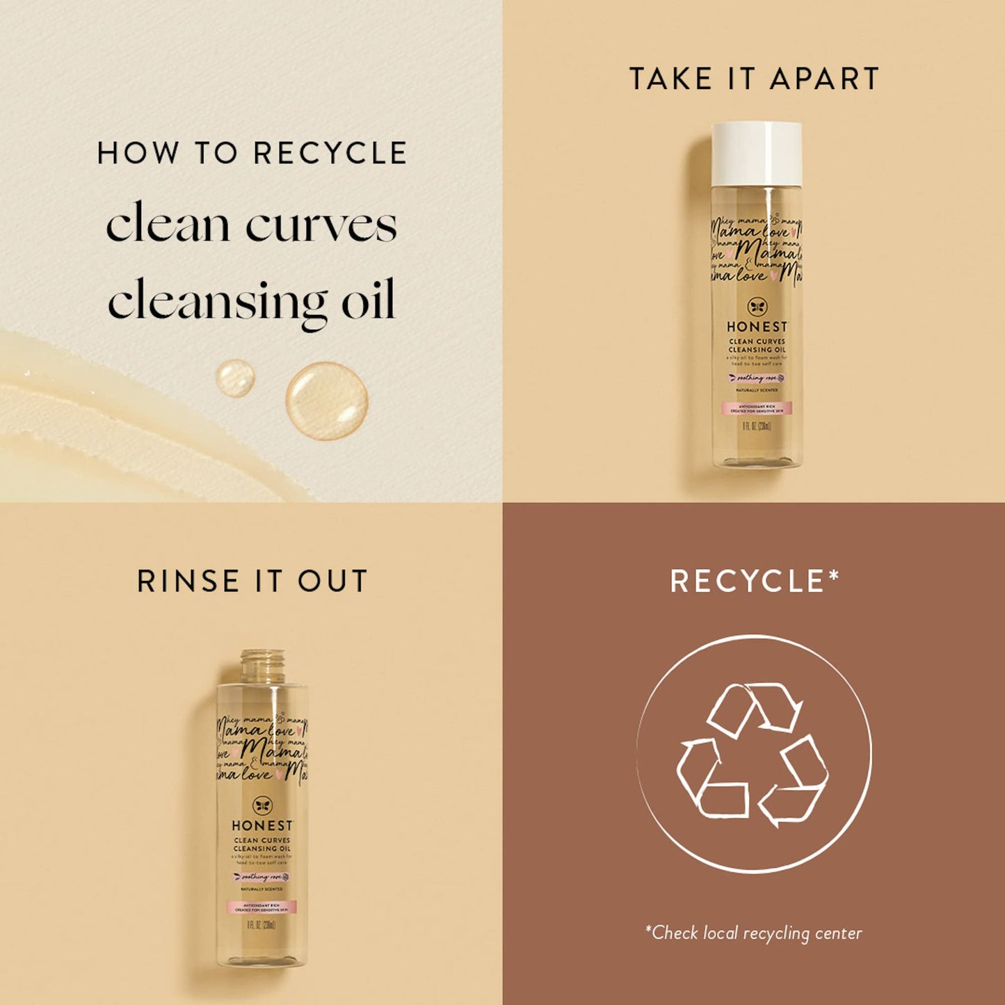 Aceite de Limpieza The Honest Company Clean Curves
