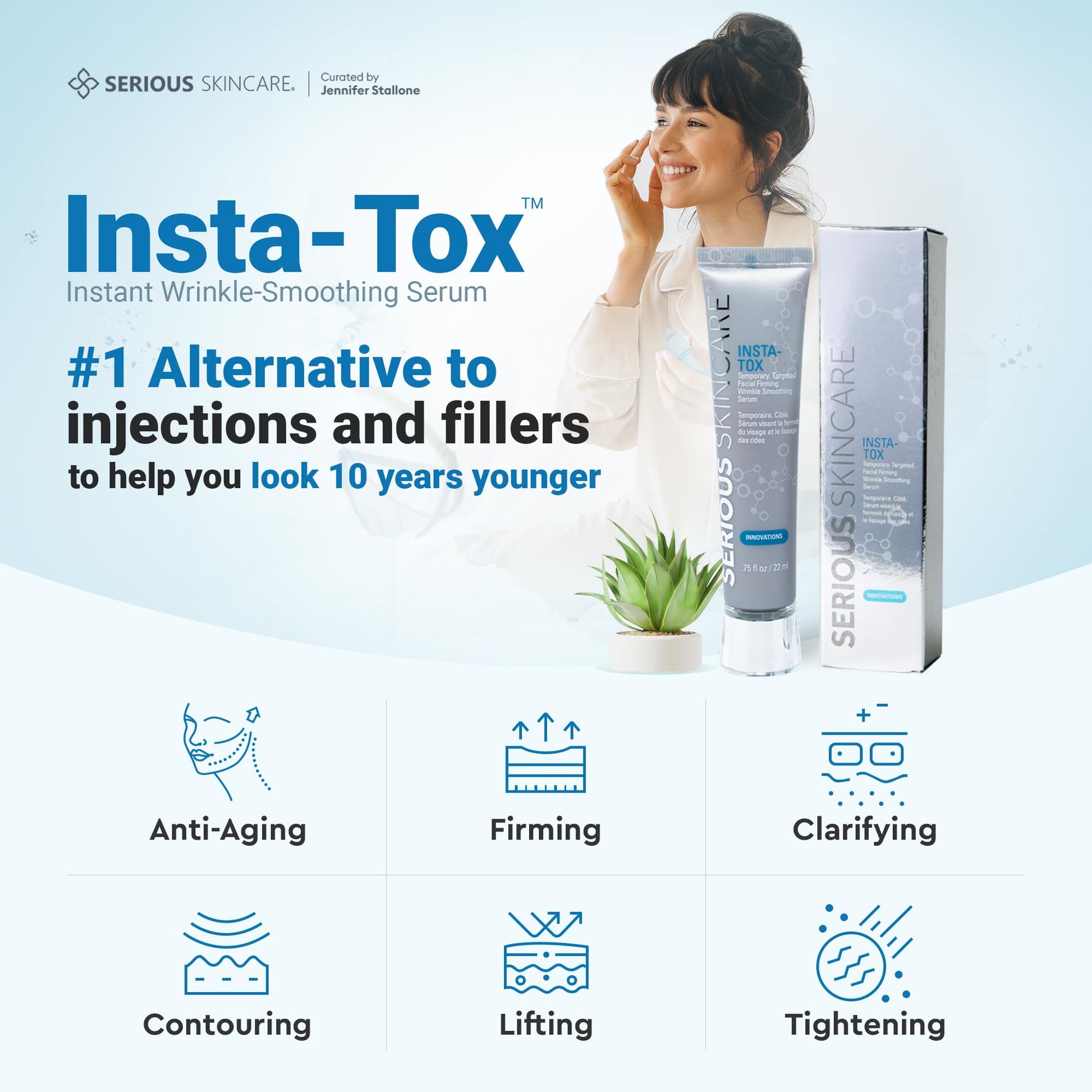 Serious Skincare Insta-Tox .75 oz