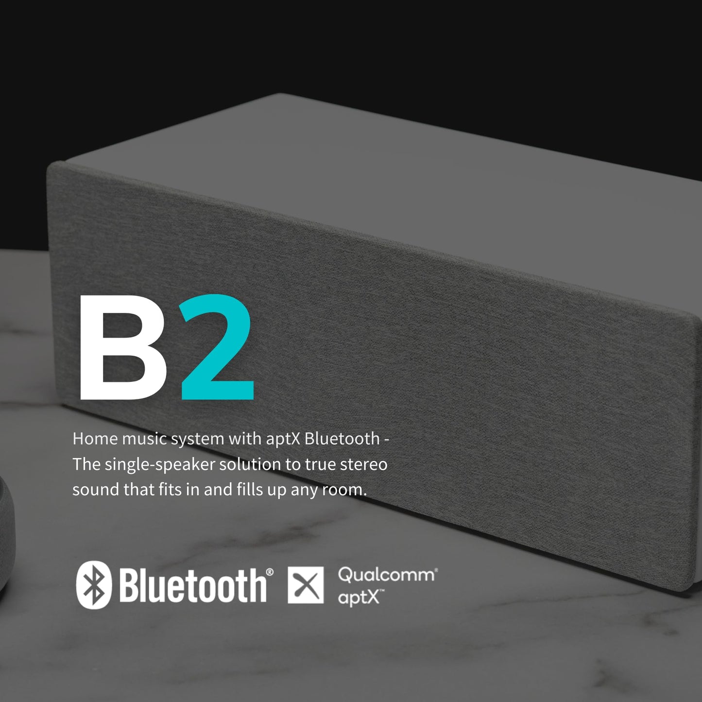 Audioengine A2 AIO Altavoz de estantería Bluetooth inalámbrico portátil con aptX HD