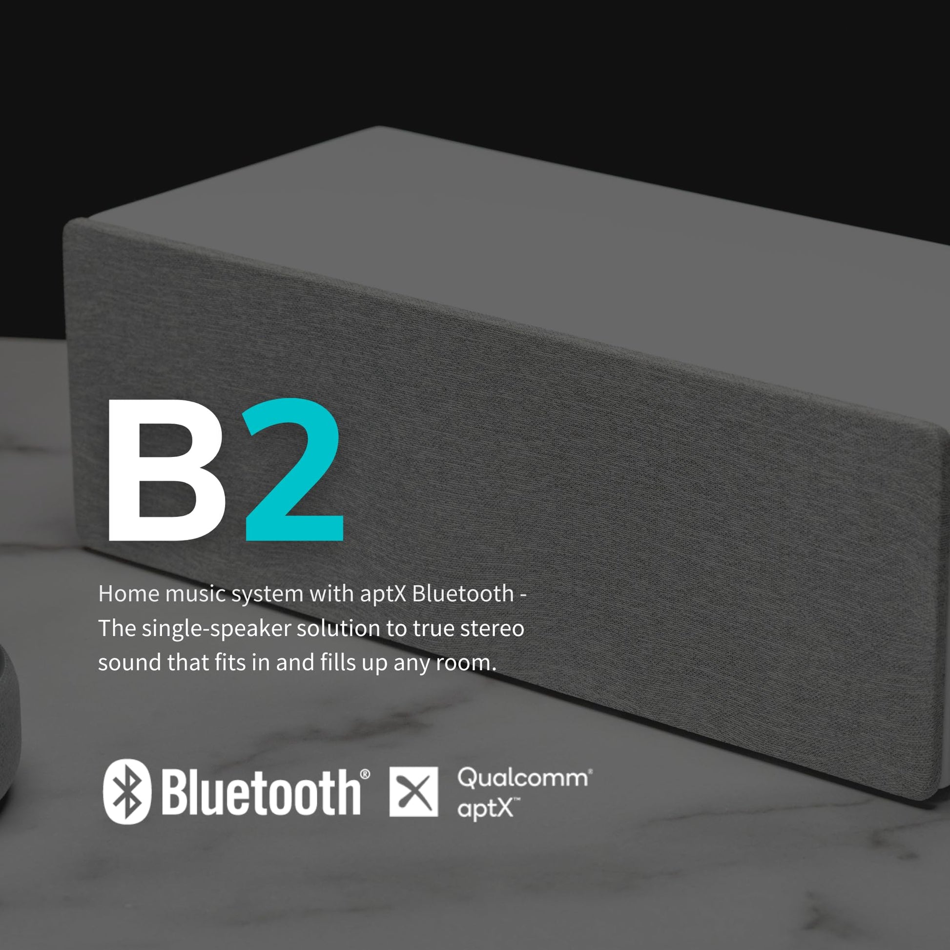Audioengine A2 AIO Altavoz de estantería Bluetooth inalámbrico portátil con aptX HD