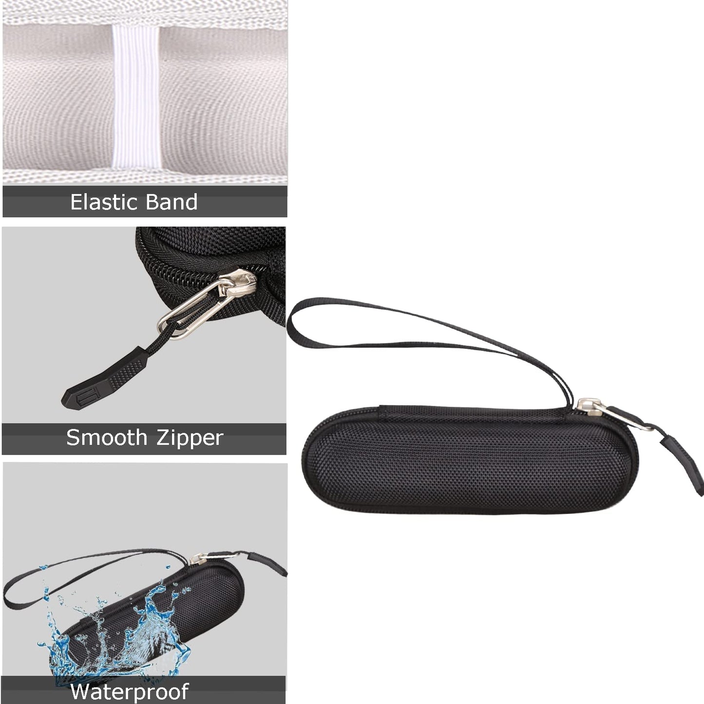 Tourmate - Funda de almacenamiento rígida para cortapelos ZORAMI para orejas y nariz (solo caso)