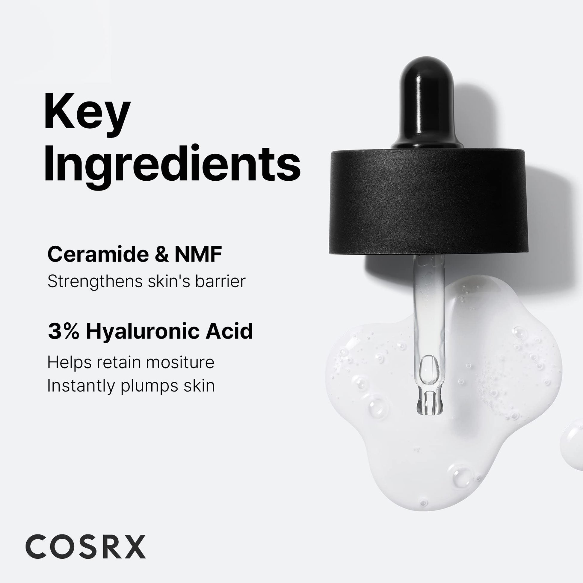 The Hyaluronic Acid 3 Serum by Cosrx for Unisex - 0.67 oz Serum