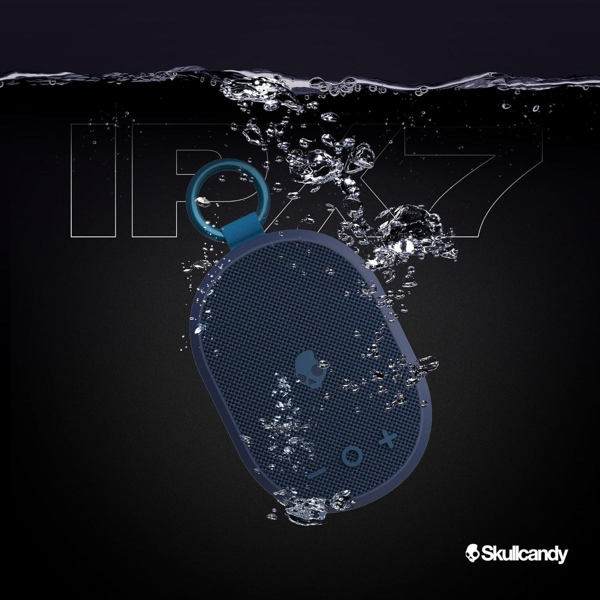 Altavoz Bluetooth Skullcandy Kilo XT Azul Impermeable con 24 Horas de Batería y Radiador Pasivo