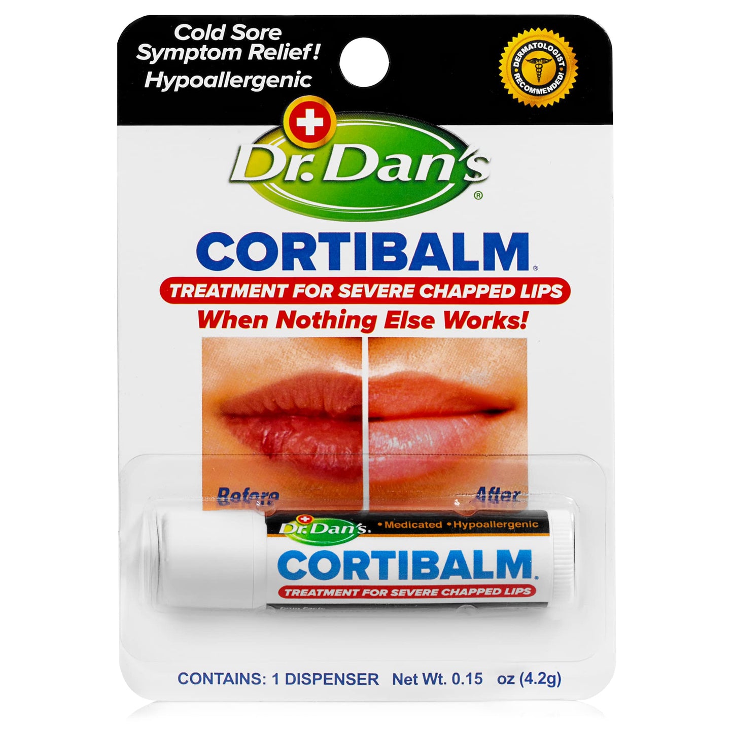Bálsamo Labial Dr. Dans Fórmula Patentada 0.14 Onzas 1-Pack
