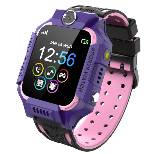 Reloj Inteligente PTHTECHUS Azul con 14 Juegos y Función de Conversación para Niños
