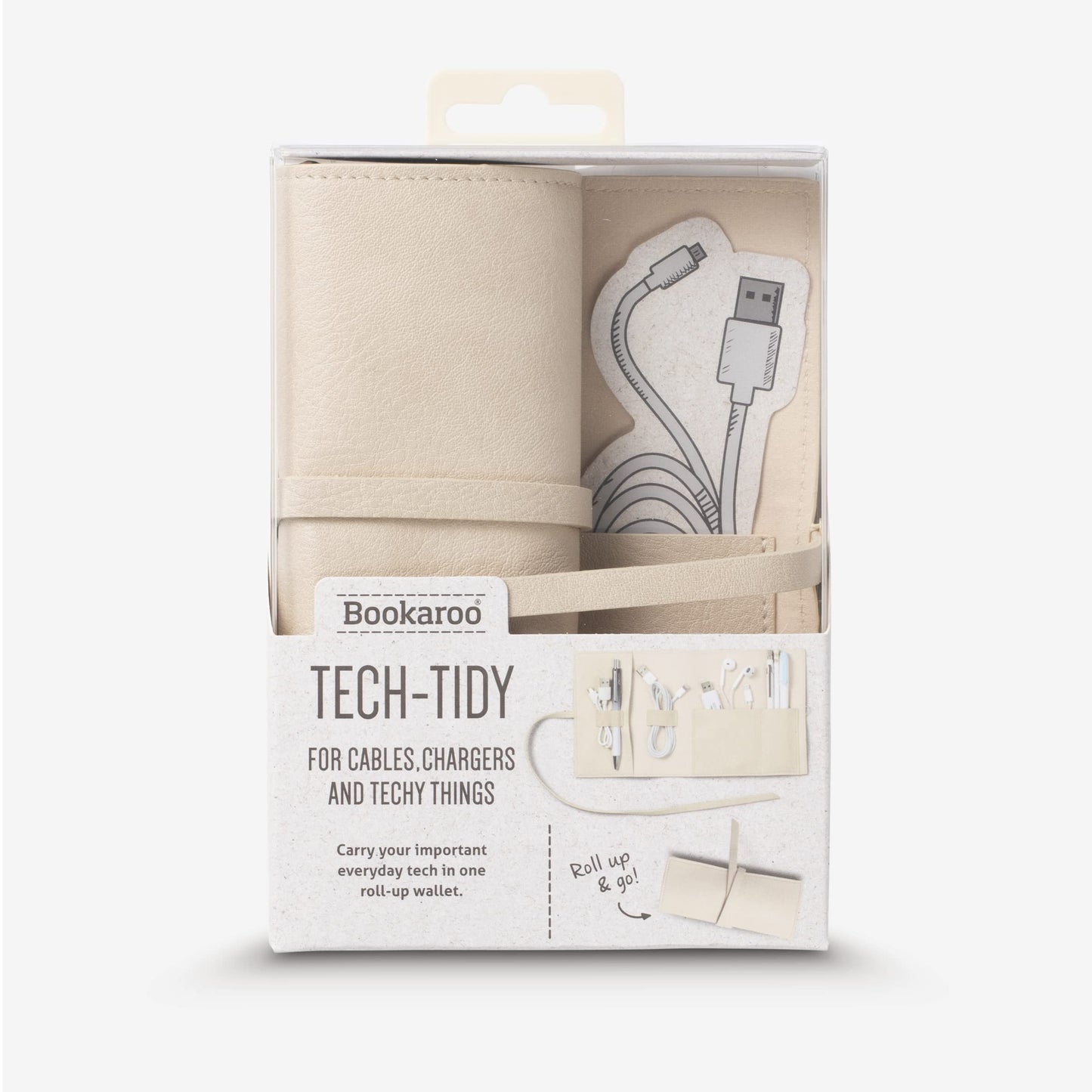 IF Bookaroo Travel Tech-Tidy - Crema