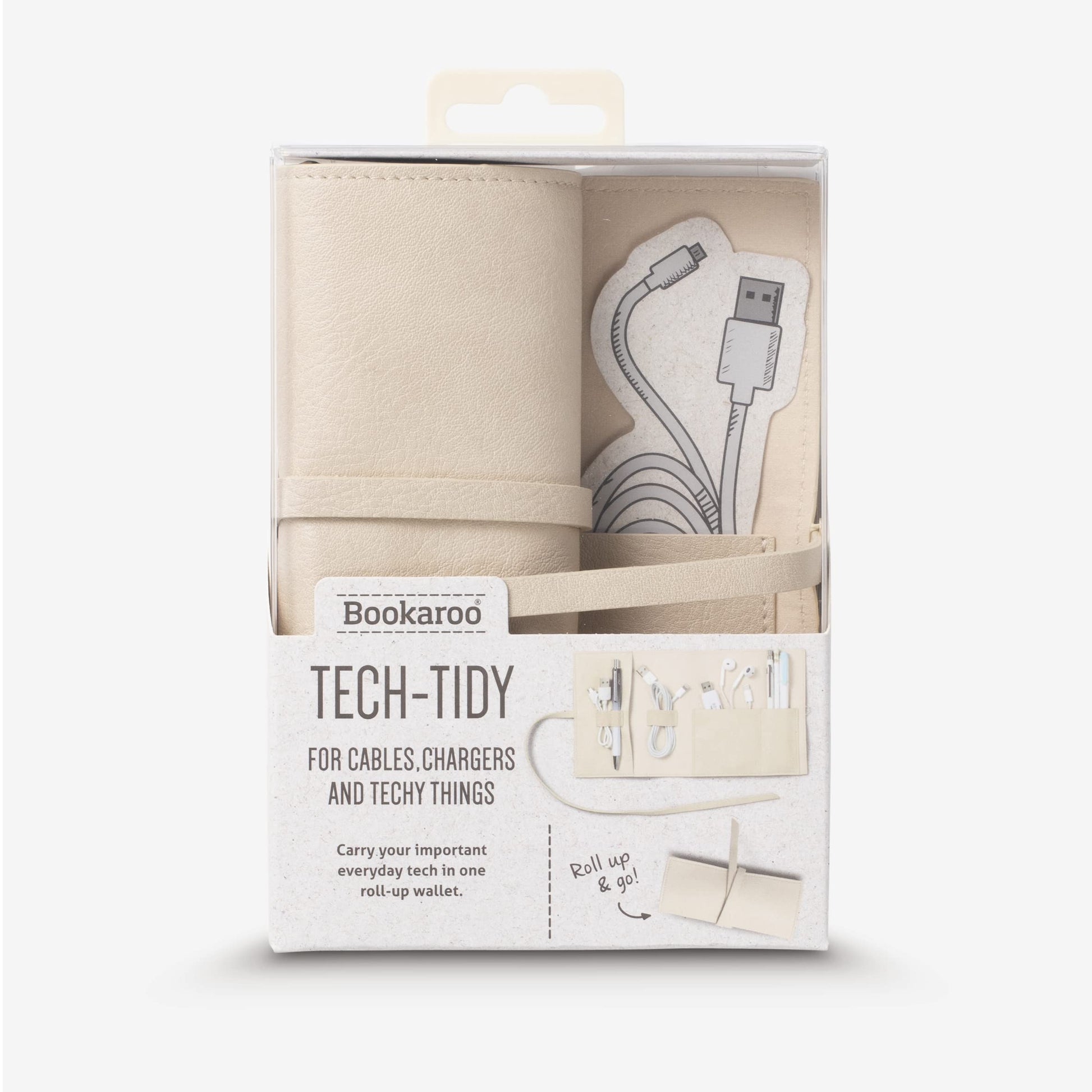 IF Bookaroo Travel Tech-Tidy - Crema