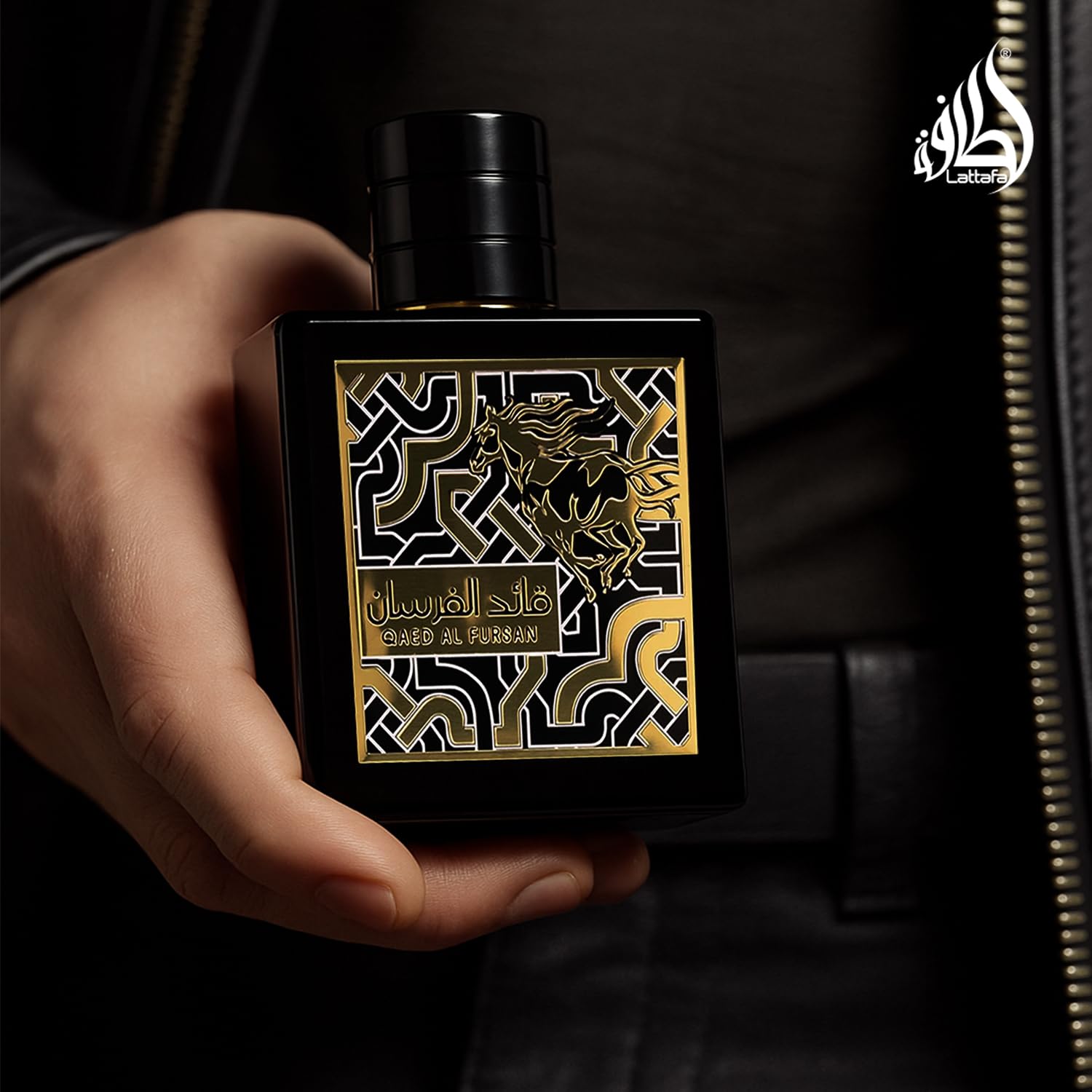 Lattafa Qaed Al Fursan for Unisex Eau de Parfum Spray, 3.0 Ounce
