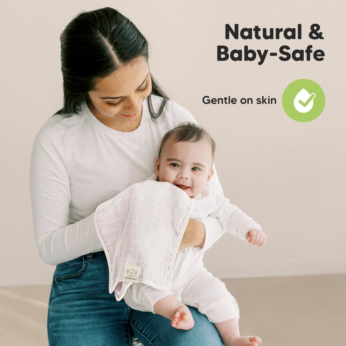 Paquete de 5 paños de muselina de algodón para eructos para bebés y niños, suaves y absorbentes, toalla de muselina grande, paños de lavado de algodón para bebés, recién nacidos, bebés, sin encoger