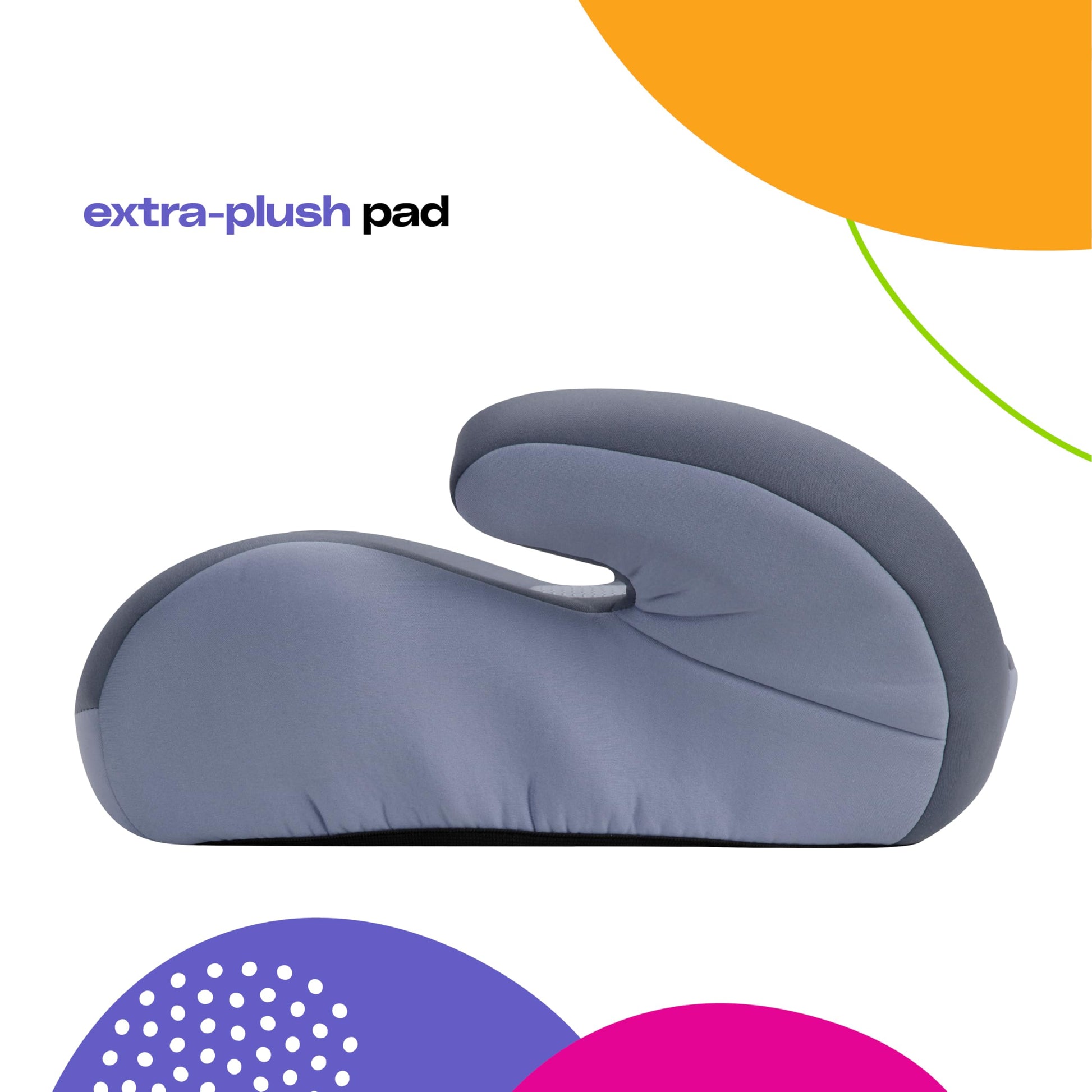 Cosco Autoasiento Booster Cosco Topside Gris, color, paquete de 1
