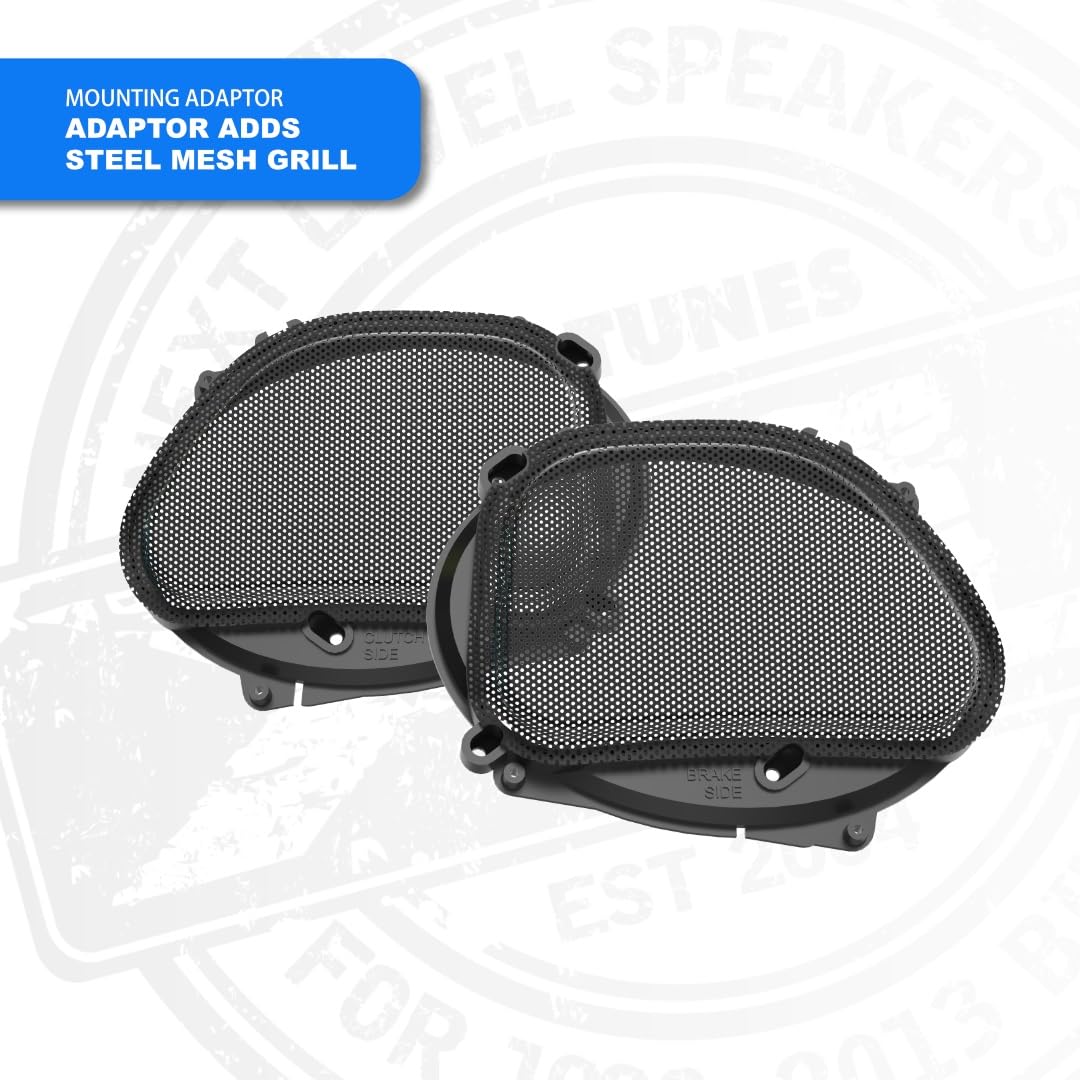 Hogtunes 57 Mesh Repuesto de Rejilla de Altavoz Frontal (para Modelos Harley-Davidson FLTR Road Glide)