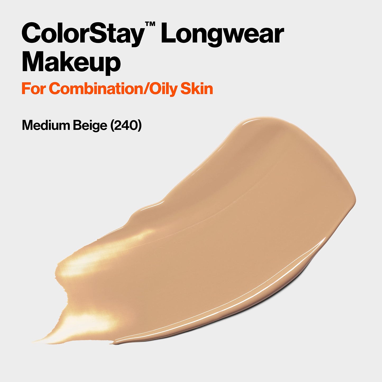 Base Líquida Revlon Beige Medio ColorStay SPF 15 para Piel Mixta o Grasa