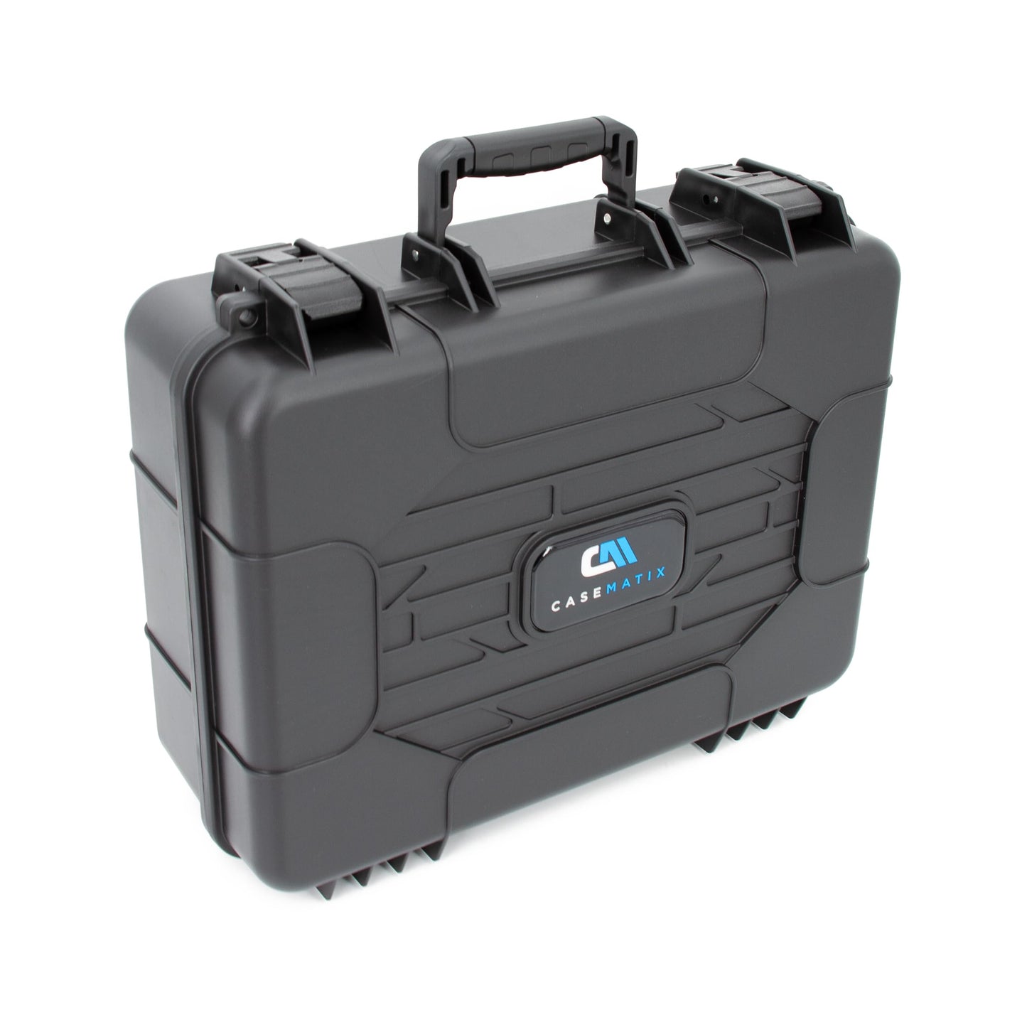 CASEMATIX Funda rígida para proyector de Viaje Compatible con Epson VS250 SVGA, VS350 XGA, VS355 WXGA con Cable HDMI y Mando a Distancia en Compartimentos de Espuma Personalizados, Solo Funda
