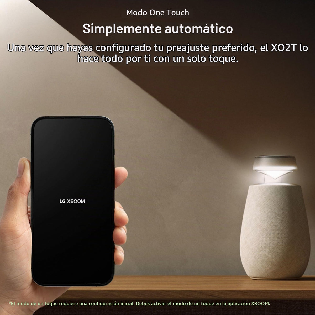 Altavoz Inalámbrico LG XBOOM Negro Sonido de 360° Resistente al Agua 20 Horas de Reproducción