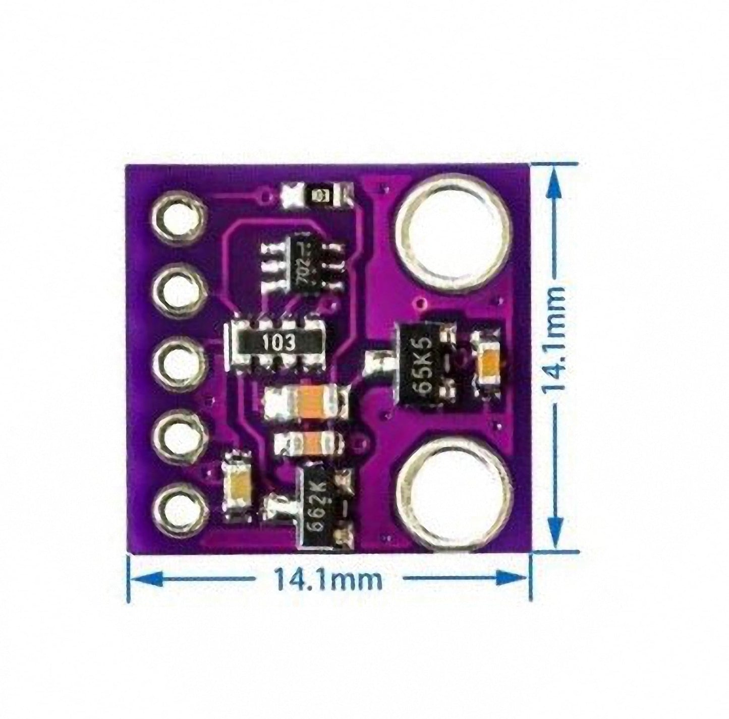 Módulo Sensor De Oximetría De Pulso PAMEENCOS Violeta Gy-Max30102 Max30102 para Arduino