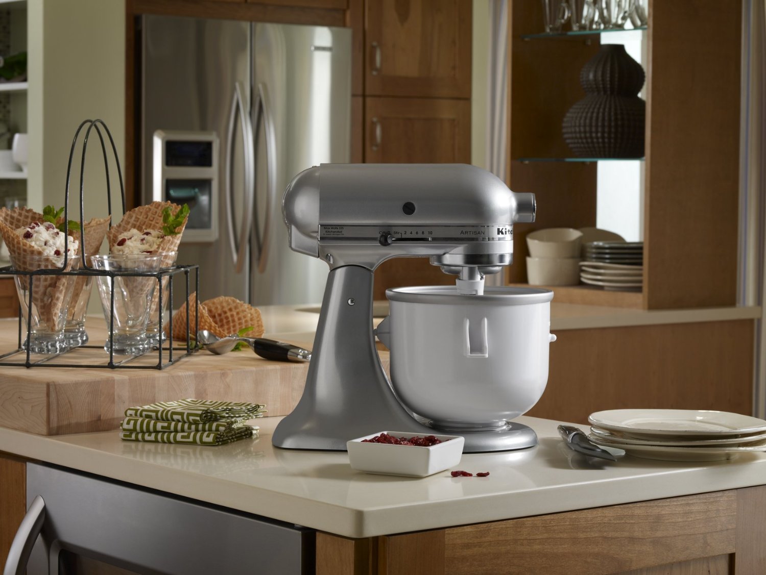 KitchenAid KICA0WH Bowl para Hacer Helado
