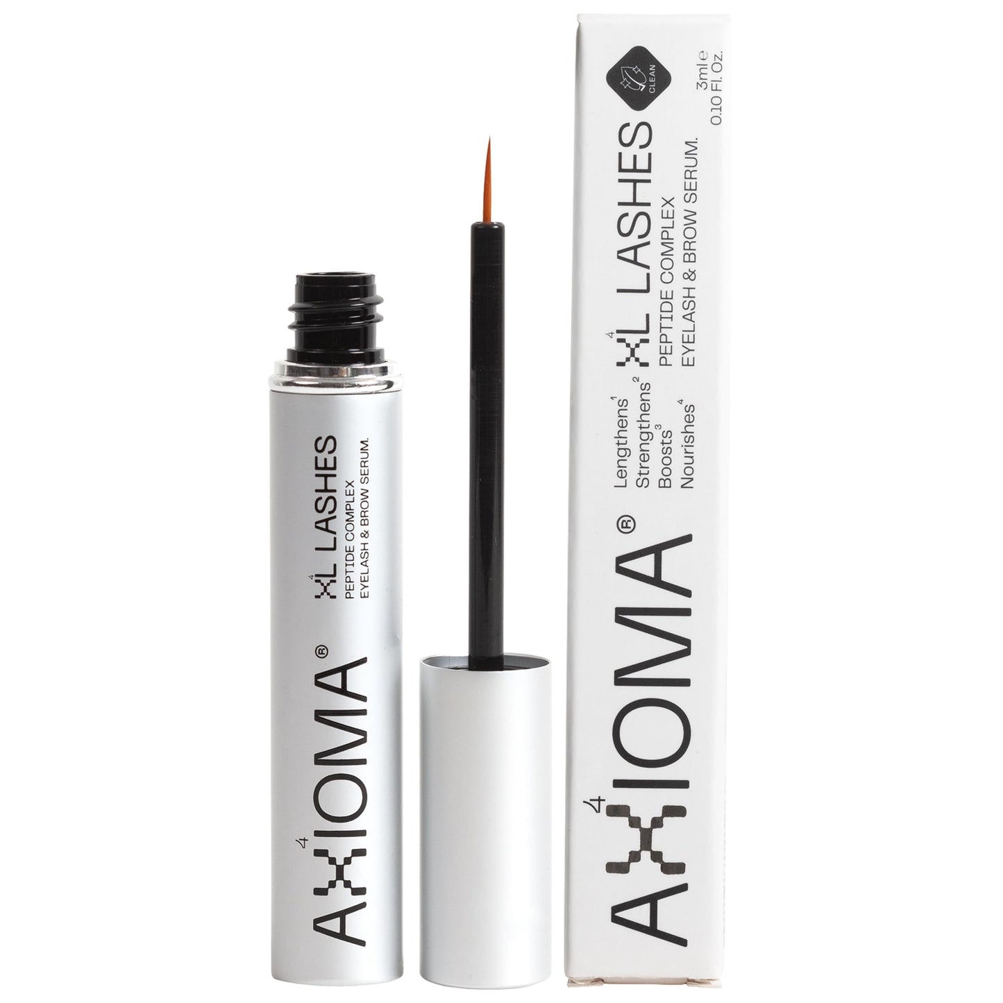 AXIOMA XL Lashes Serum para pestañas amplificador de pestañas y cejas - Eyelash enhancing serum - Serum de pestañas - Serum pestañas - suero para pestañas crecimiento 3 ml