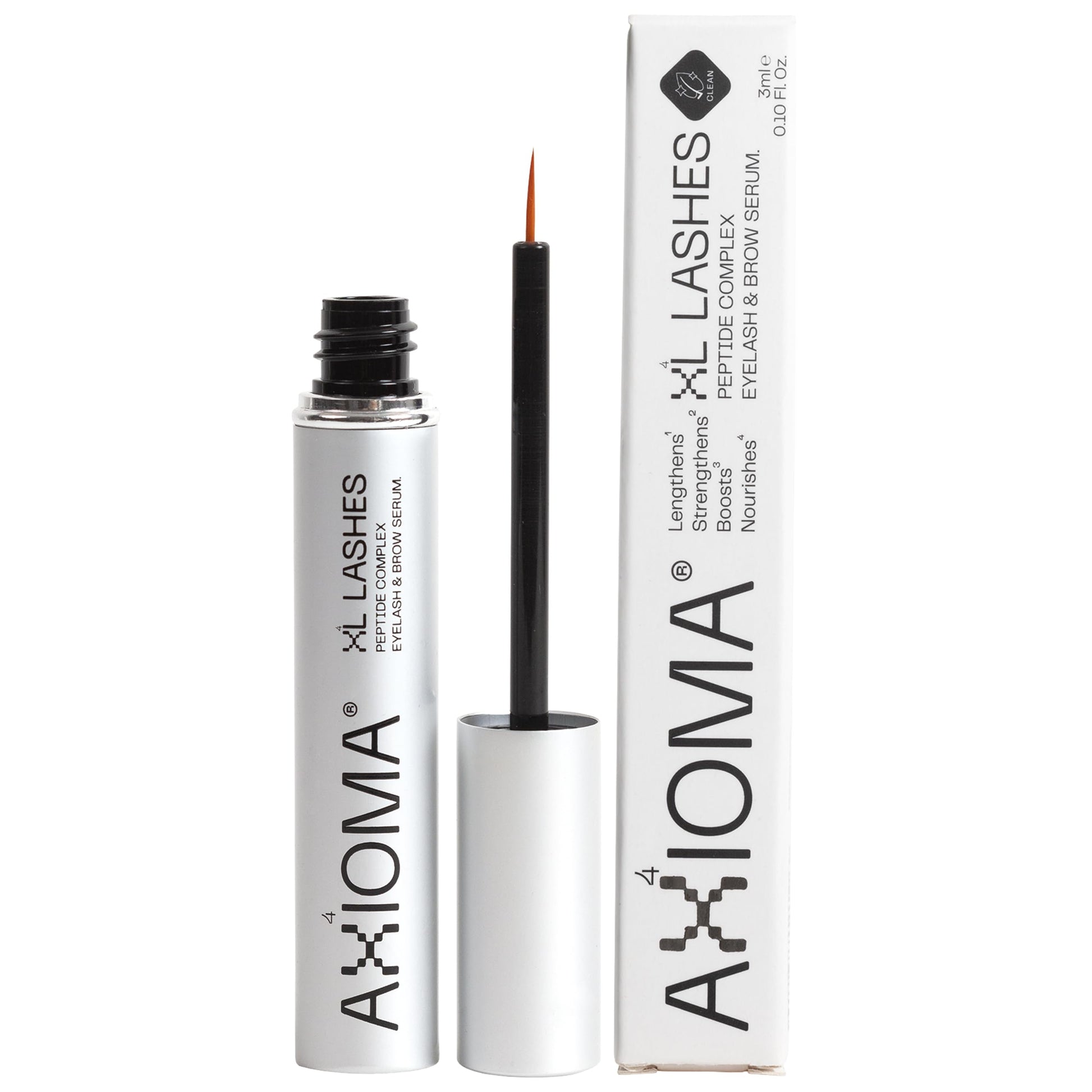 AXIOMA XL Lashes Serum para pestañas amplificador de pestañas y cejas - Eyelash enhancing serum - Serum de pestañas - Serum pestañas - suero para pestañas crecimiento 3 ml