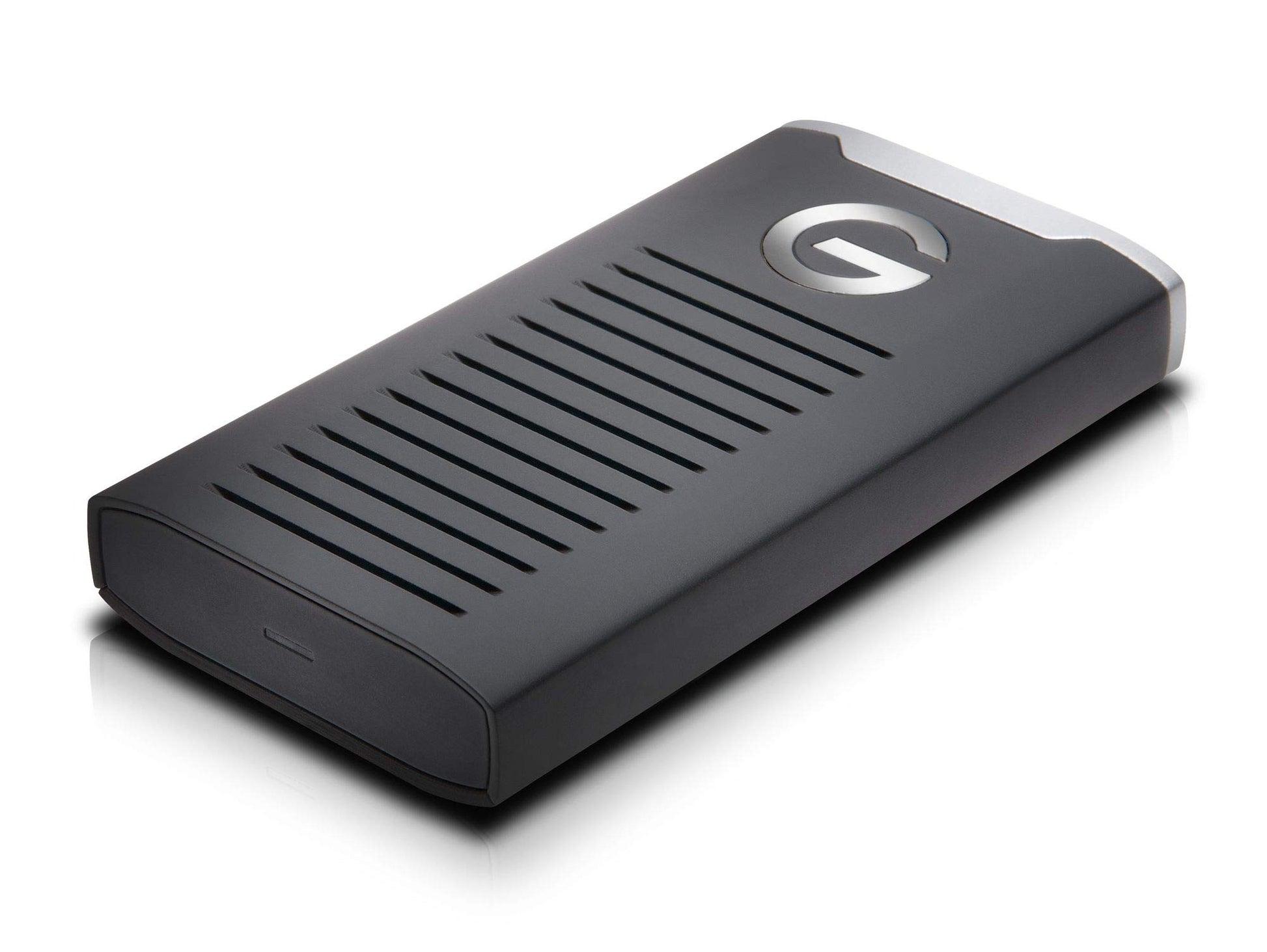 G-Technology 2TB G-Drive Mobile SSD Durable portátil Almacenamiento Externo – USB-C (USB 3.1), hasta 560 MB/s – 0G06054-1, Negro