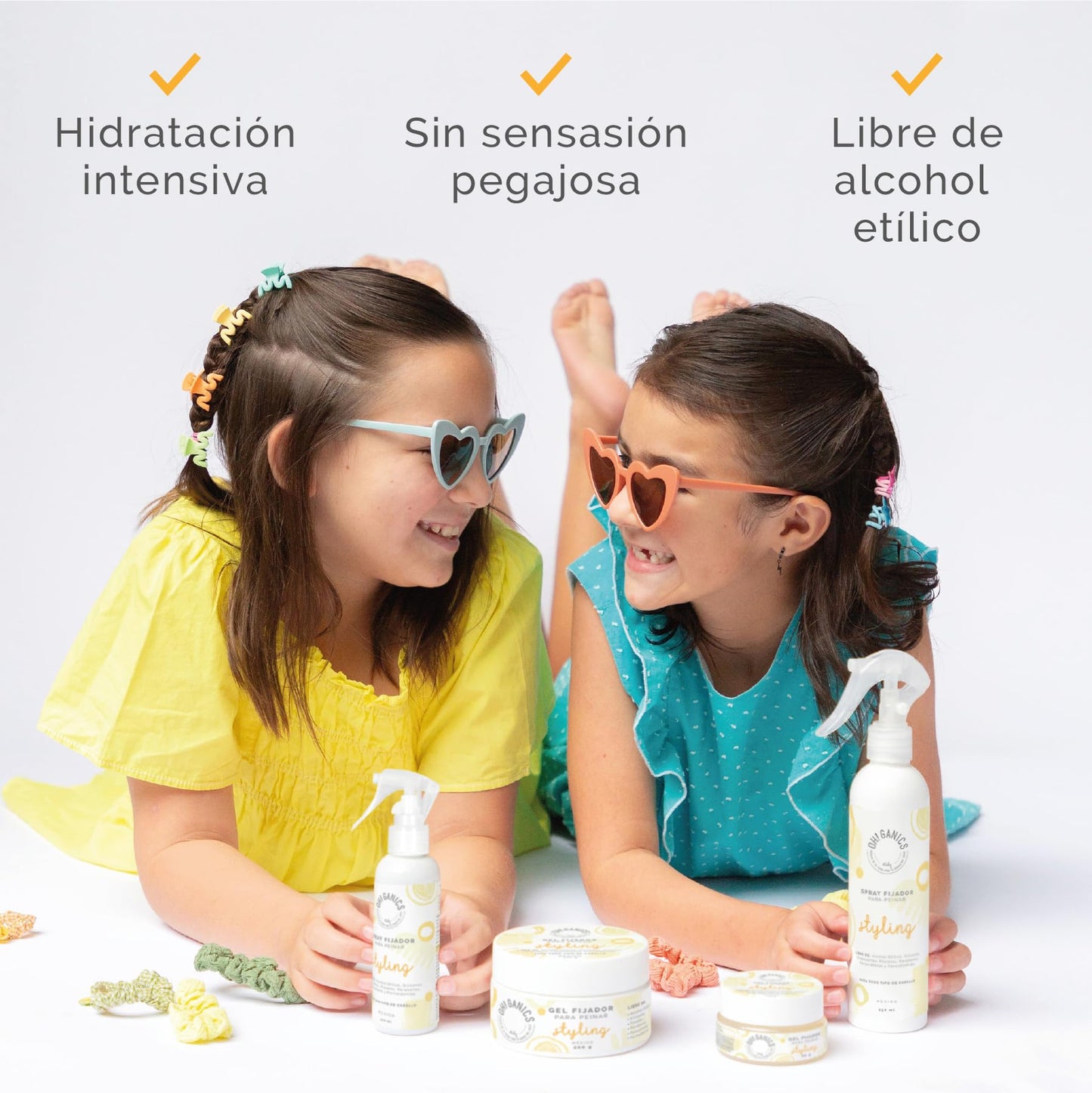 OH! GANICS Gel Fijador para Peinar a tu Bebé 200 gr
