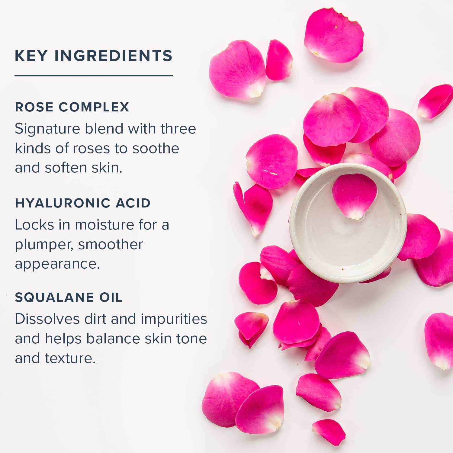 Heritage Store Limpiador de agua de rosas, lavado de leche equilibrado con pH | purifica y nutre | piel seca a mixta | Vegano | 4 oz