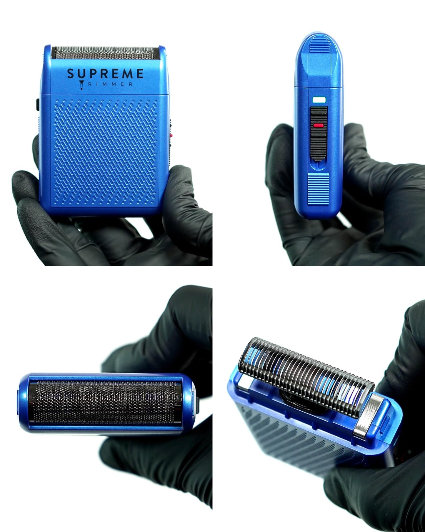 Supreme Trimmer - Afeitadora de papel individual STF101 (150 minutos de duración), inalámbrica, potente, USB-C, mini, para barberos y uso personal