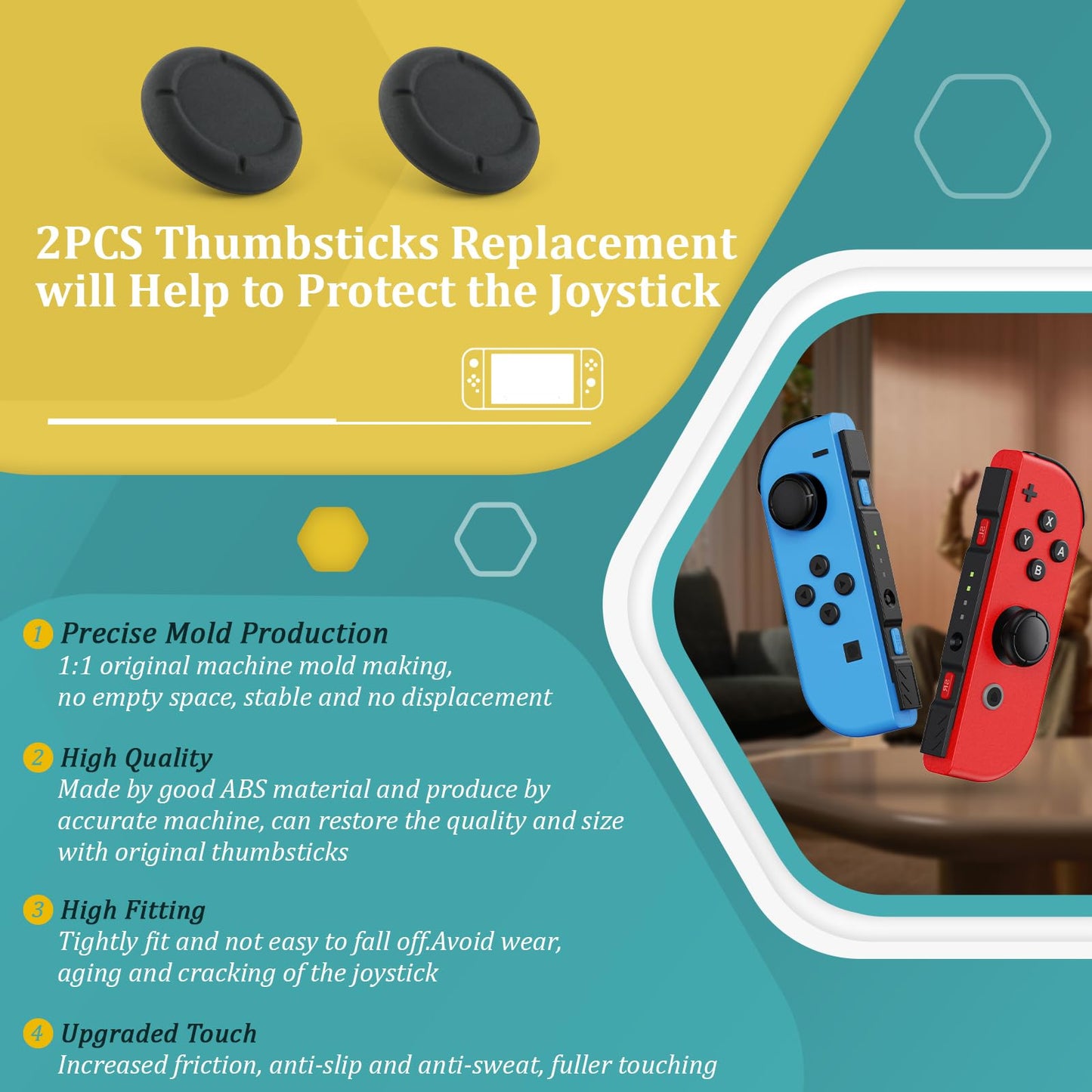Hebilla de bloqueo para Nintendo Switch/Switch OLED pestillos de repuesto para Nintendo Switch Lock Hebillas Accesorios Piezas de reparación