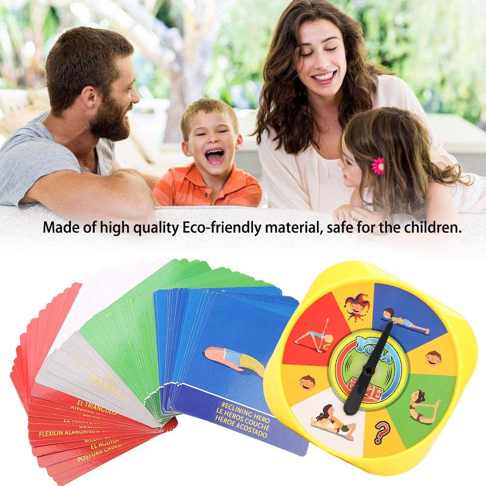 Tarjetas Interactivas de Yoga para Niños Educación Temprana relación Cercana