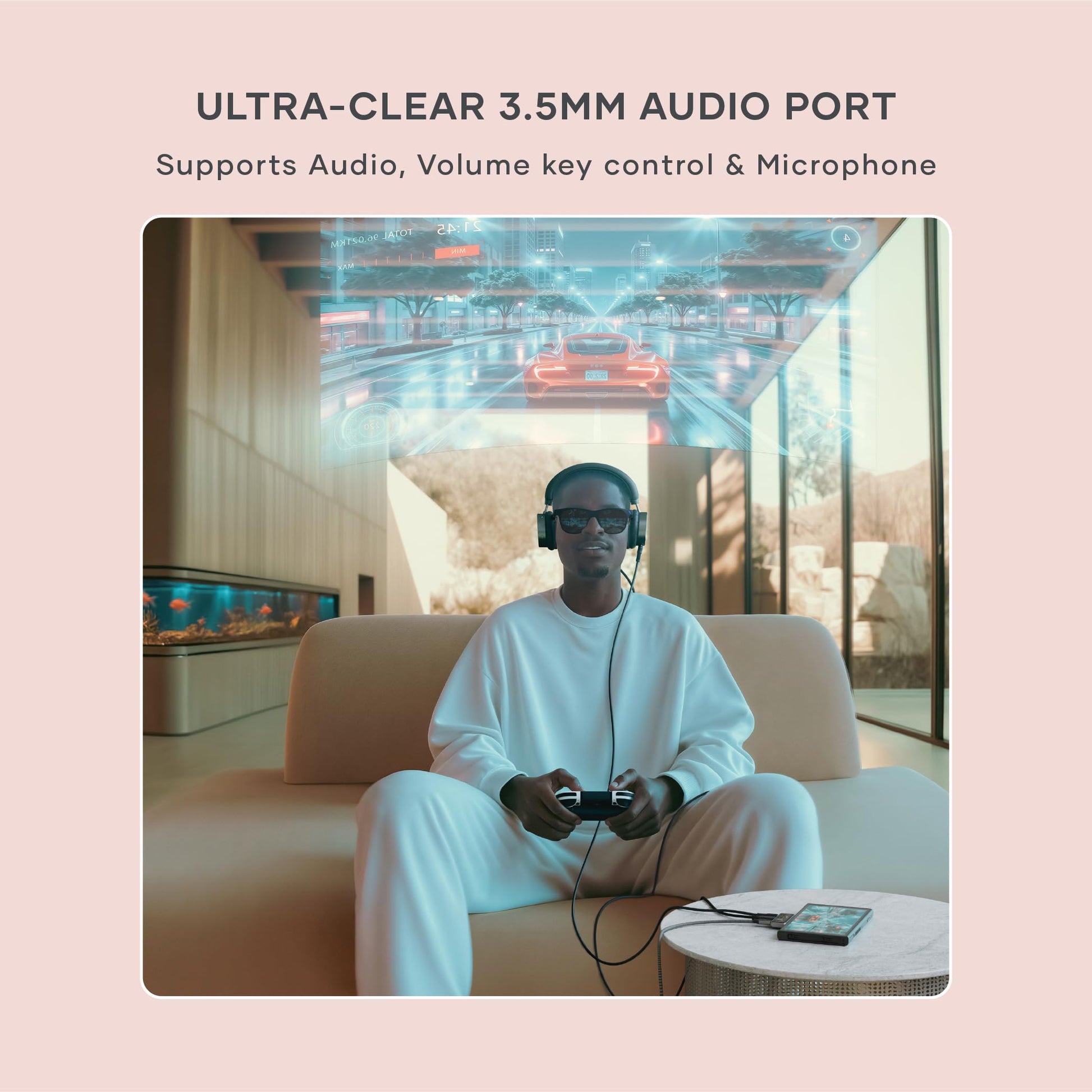 Hub USB-C SATECHI Gris con Adaptador 4 en 1 para iPad Air, MacBook, Switch OLED y Más