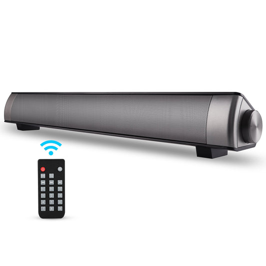 Barra de Sonido TV Soundbar Bluetooth Inalámbrico y con Cable Surround para Teatro en Casa