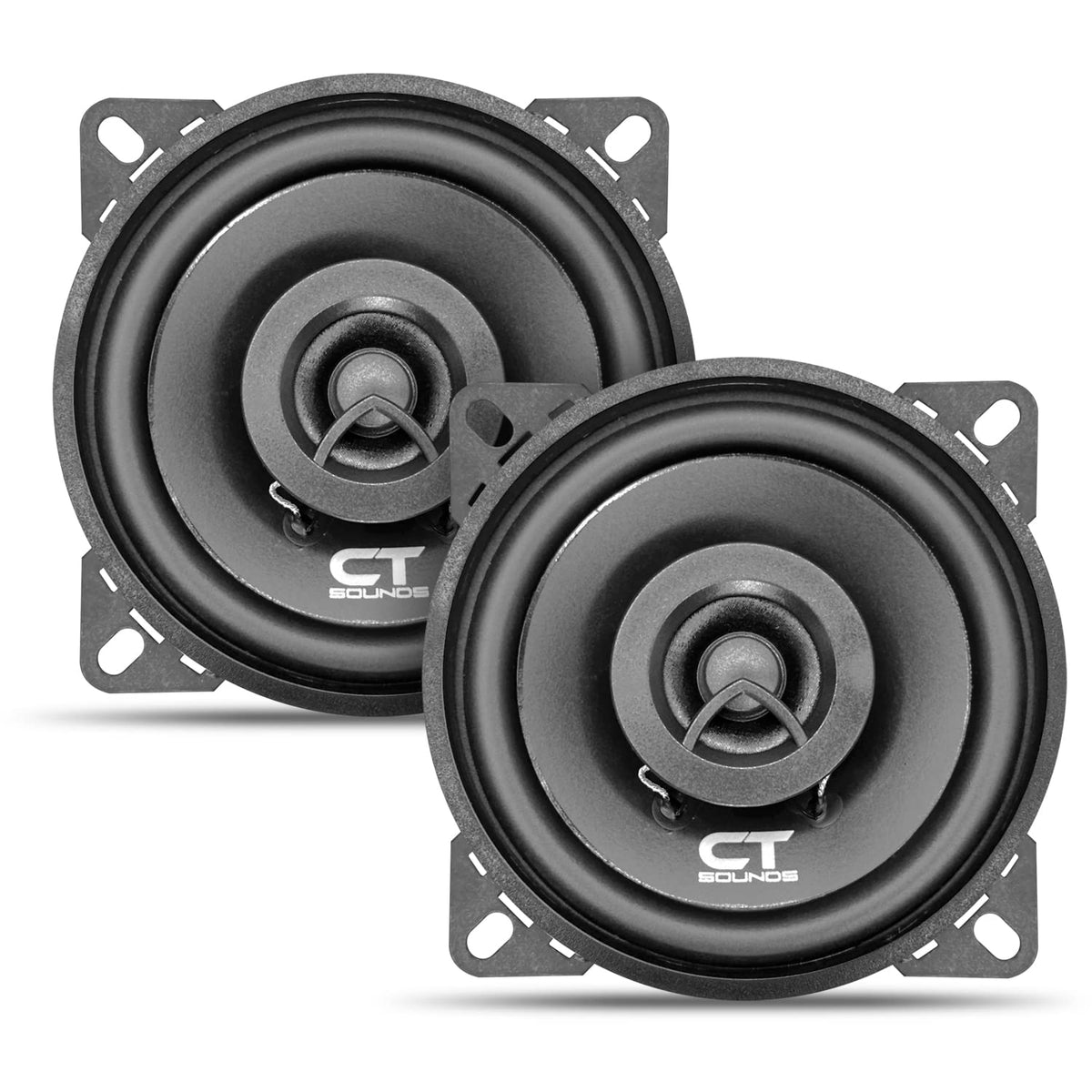 Altavoces Coaxiales CT Sounds BIO-4 Negro 160 Vatios Máximo para Coche