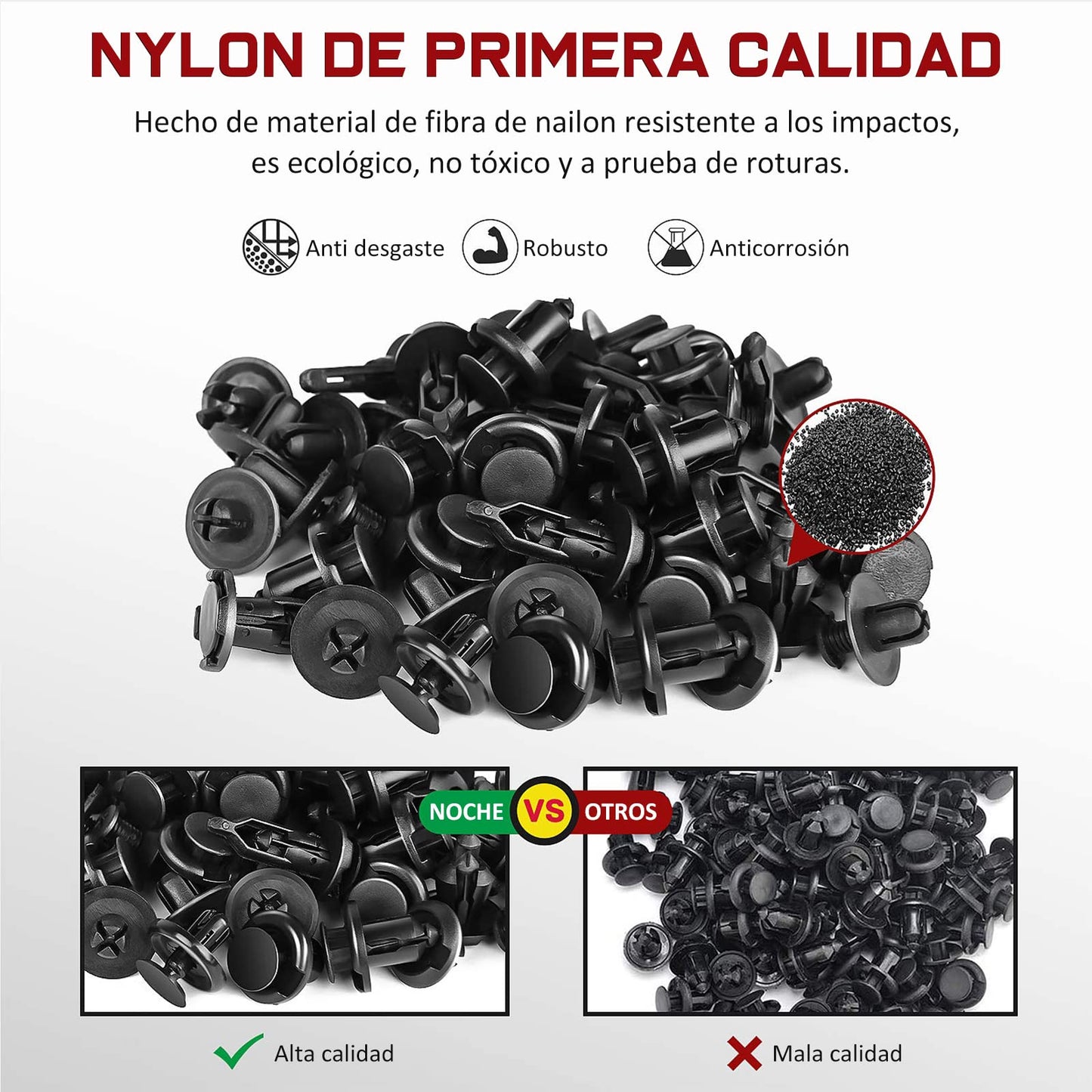 Grapas Automotrices,AVEDISANTE 665 PCS sujetadores de automóviles,herramientas para Coche,clips de fijación de parachoques de plástico para Toyota,Honda,Nissan,Mazda