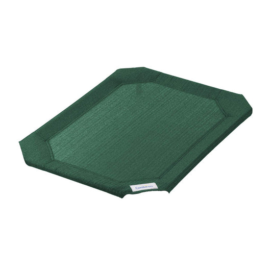 Coolaroo Cubierta de Repuesto, la Original Cama elevada para Mascotas, Brunswick Green, Medium (M)