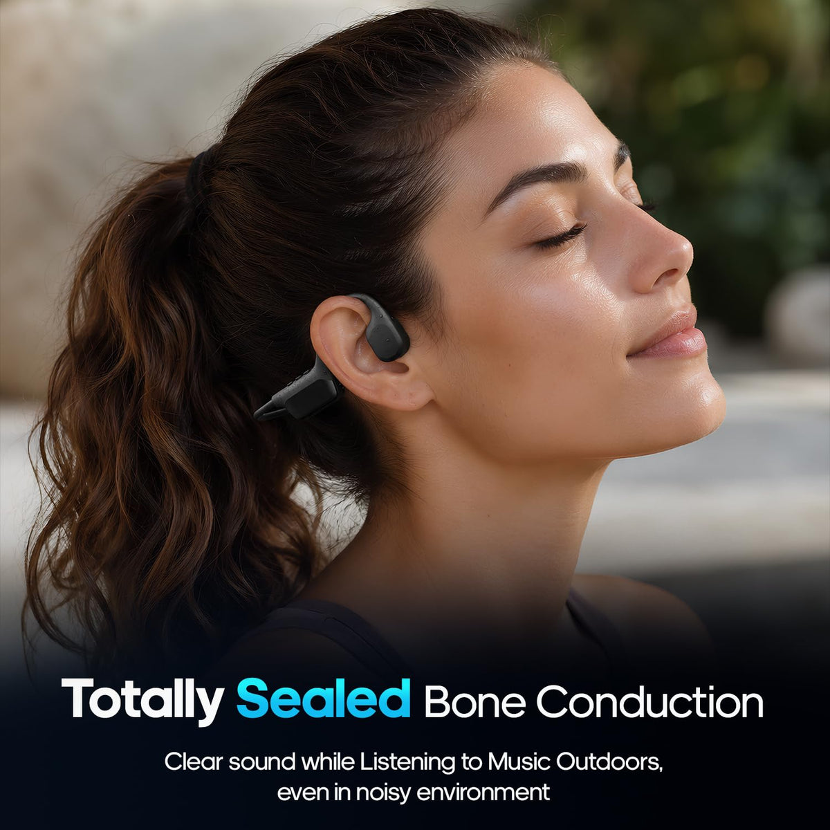 Auriculares de Natación MkMallard Impermeables Bluetooth IP68 Oído Abierto y MP3 de 32 GB