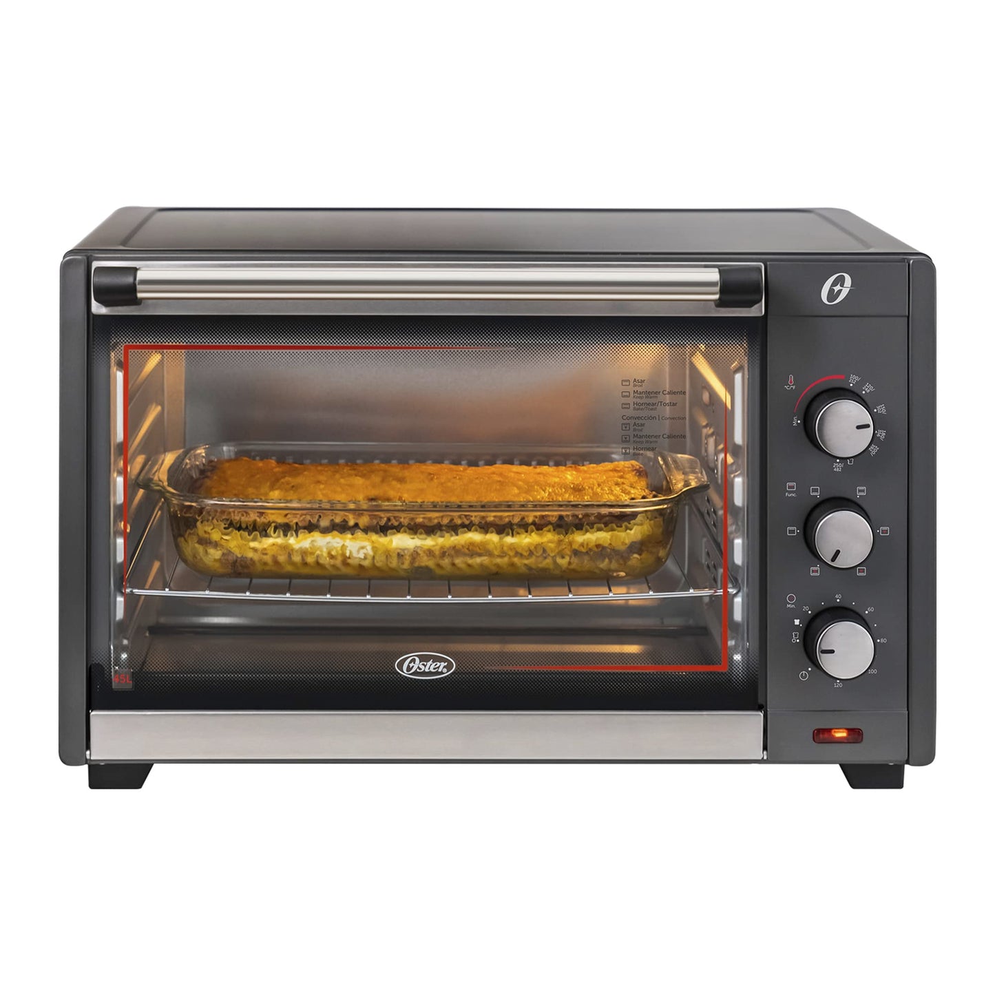 Horno tostadora Oster® de 45 litros con tecnología de convección TSSTTV0045