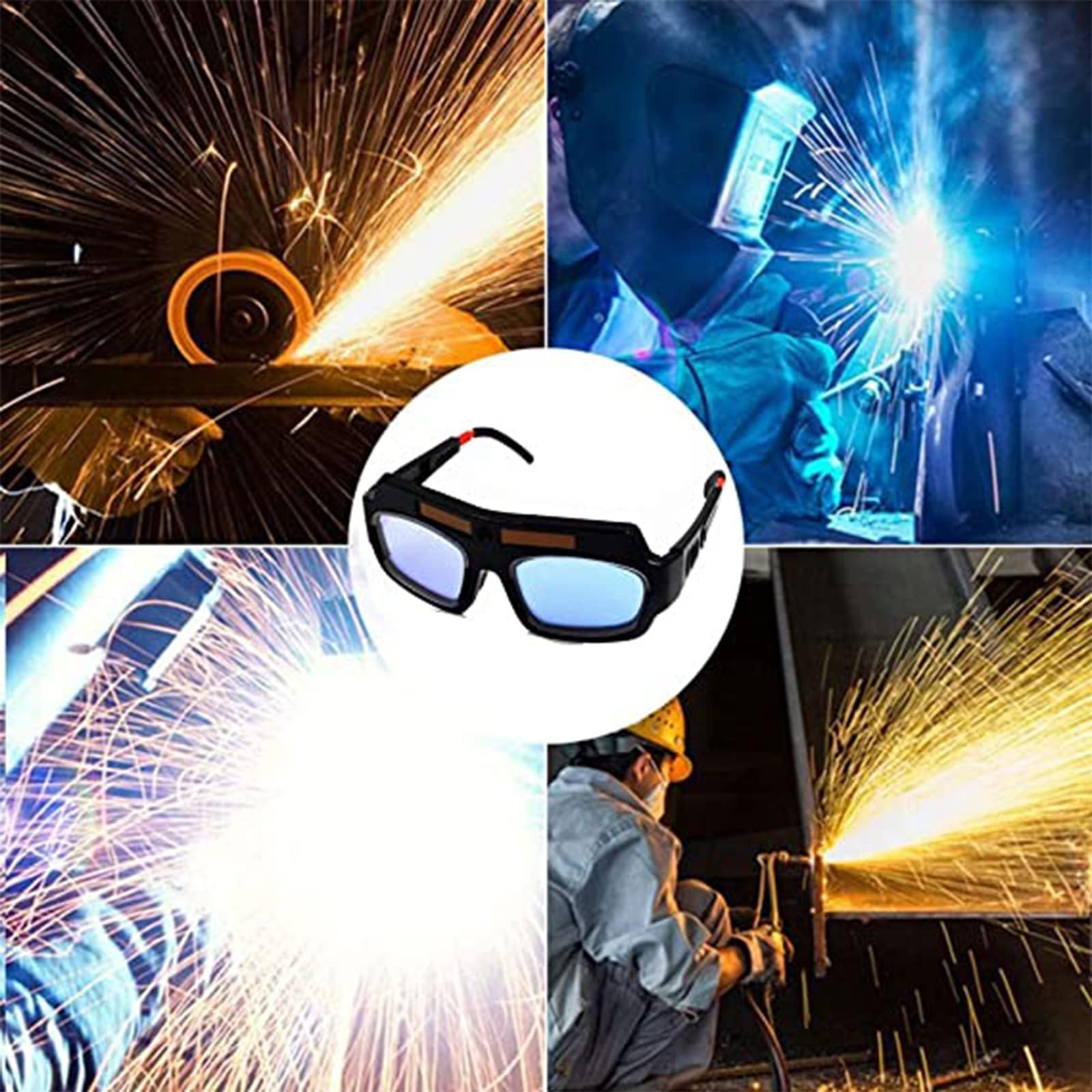 Gafas de Soldadura NINOMO Verde con Filtros de Auto-Oscurecimiento para Hombre