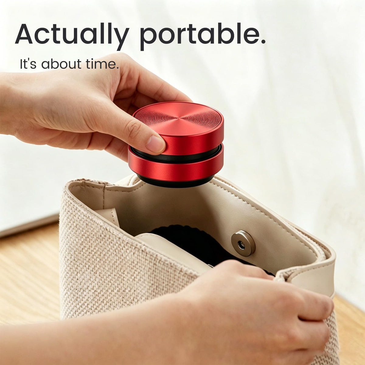 Altavoz Bluetooth Mini bocoice Inalámbrico Conducción Ósea Estéreo Magnético Integrado FM