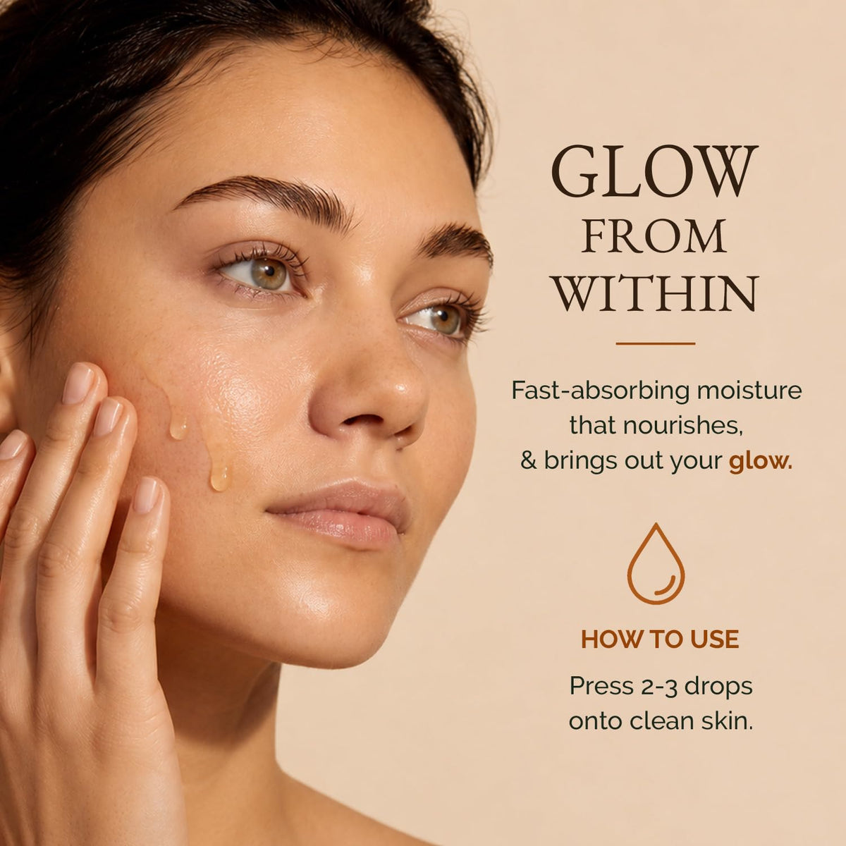 Aceite facial orgánico, aceite de jojoba orgánico, corrector de manchas oscuras para el cuidado de la cara, hidratante facial antiedad, aceite iluminador para la cara, 1 botella
