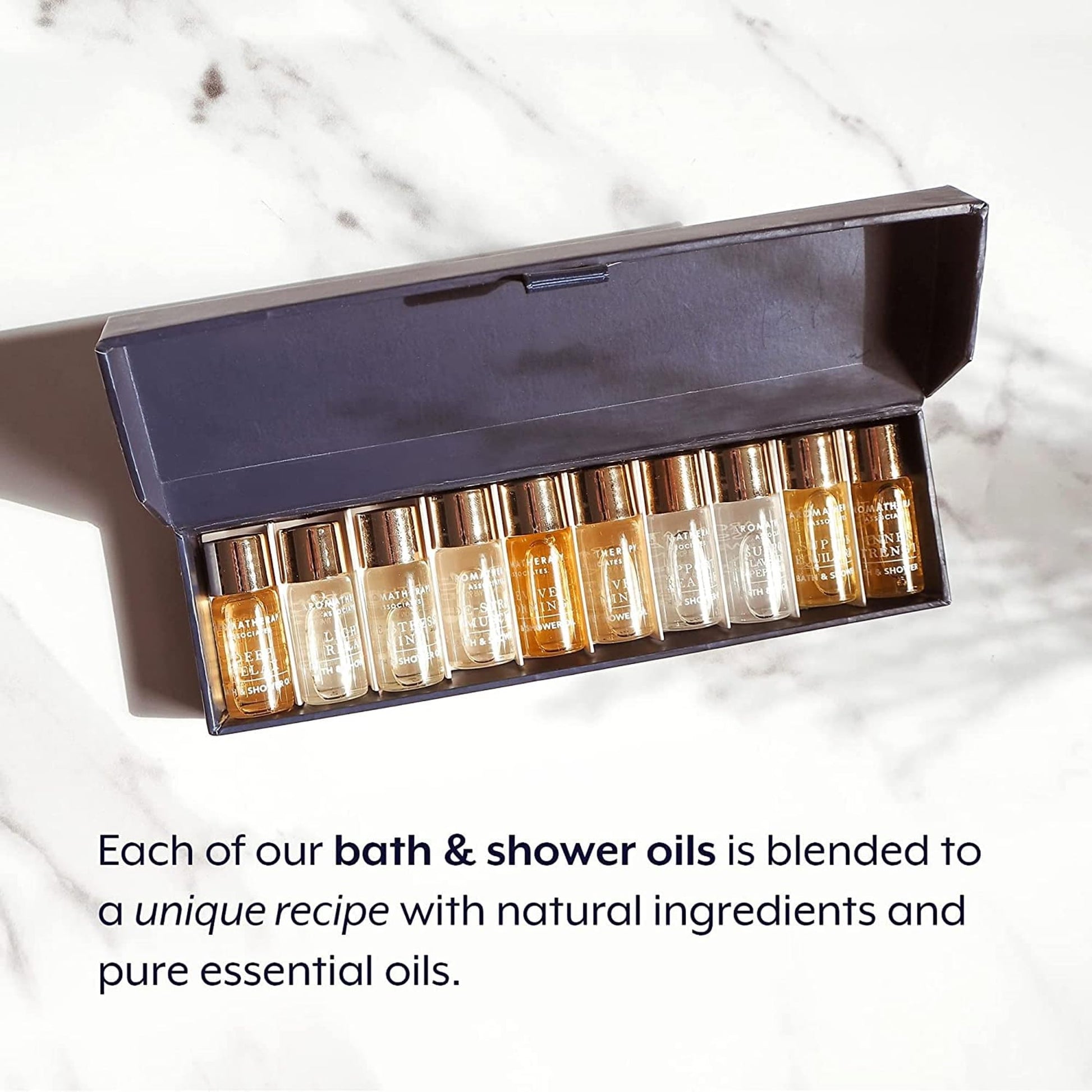 Aromatherapy Associates Miniature Bath And Shower Oil Collection, 10 x 3 ml