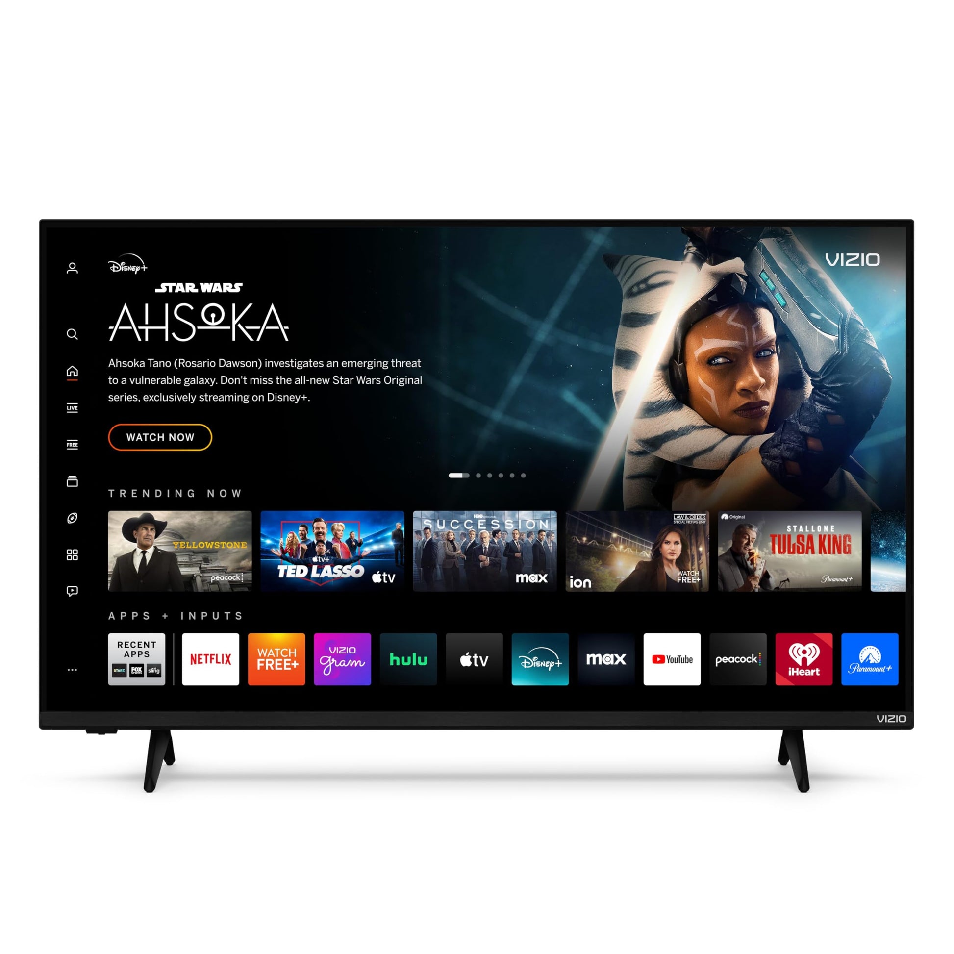 Televisor LED Smart VIZIO 4K UHD 43 Pulgadas Dolby Vision HDR WiFi 6 Bluetooth AirPlay Google Cast Incorporado