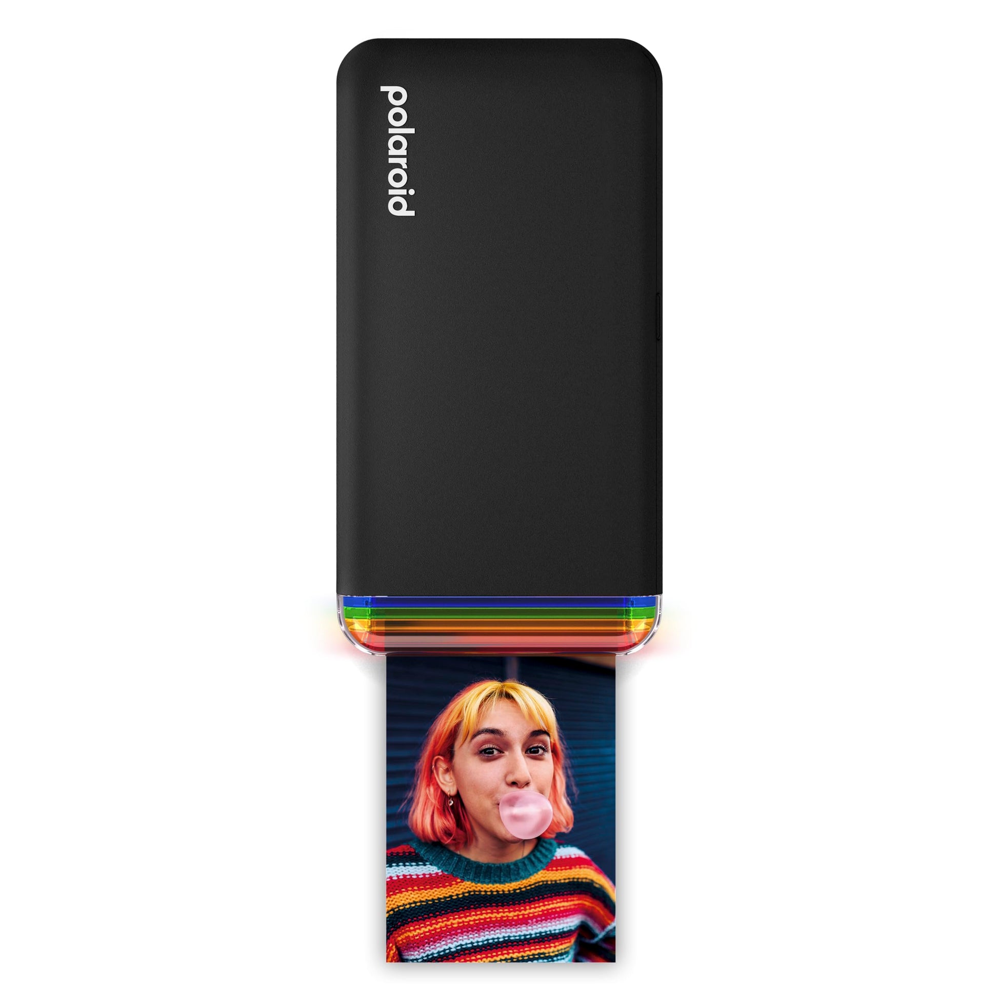 Polaroid Hi-Print 2nd Generation - Impresora portátil 2x3 conectada Bluetooth, Impresora de sublimación, Color Negro