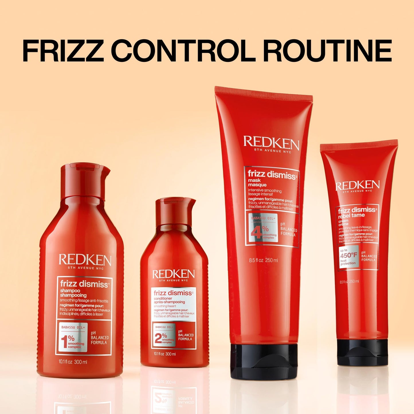 Redken Frizz Dismiss Conditioner for protection and smoothing 33.8 oz