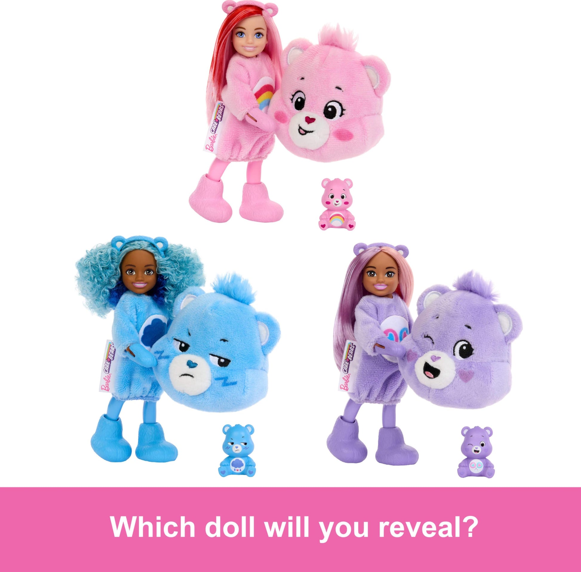 Barbie Surtido Sorpresa Cutie Reveal Muñeca Chelsea Ositos Cariñositos Sorpresa para niñas de 3 años en adelante